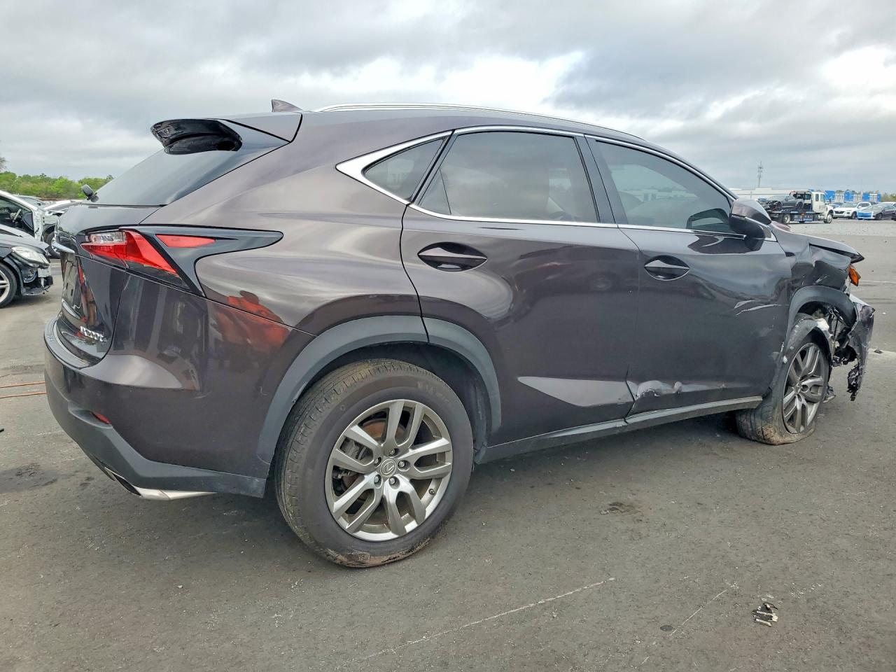 2015 Lexus Nx 200t Base Black vin: JTJBARBZ1F2012867