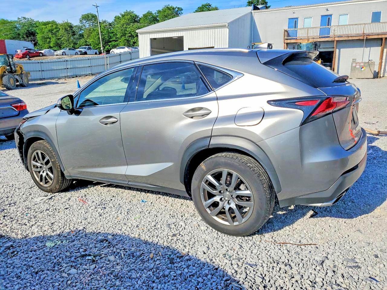 2015 Lexus Nx 200t Серый vin: JTJBARBZ1F2029863