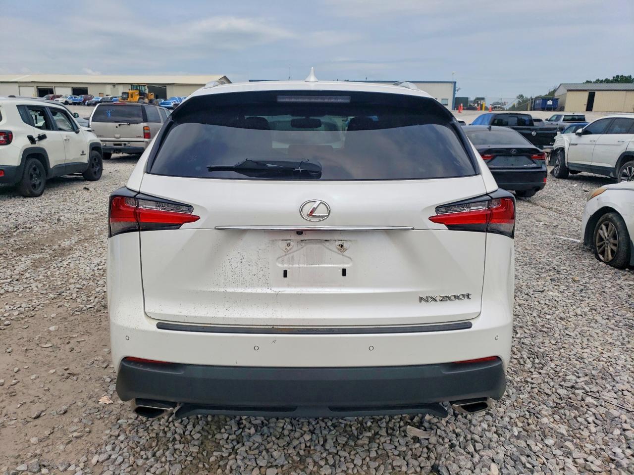 2015 Lexus Nx 200t White vin: JTJBARBZ1F2036344