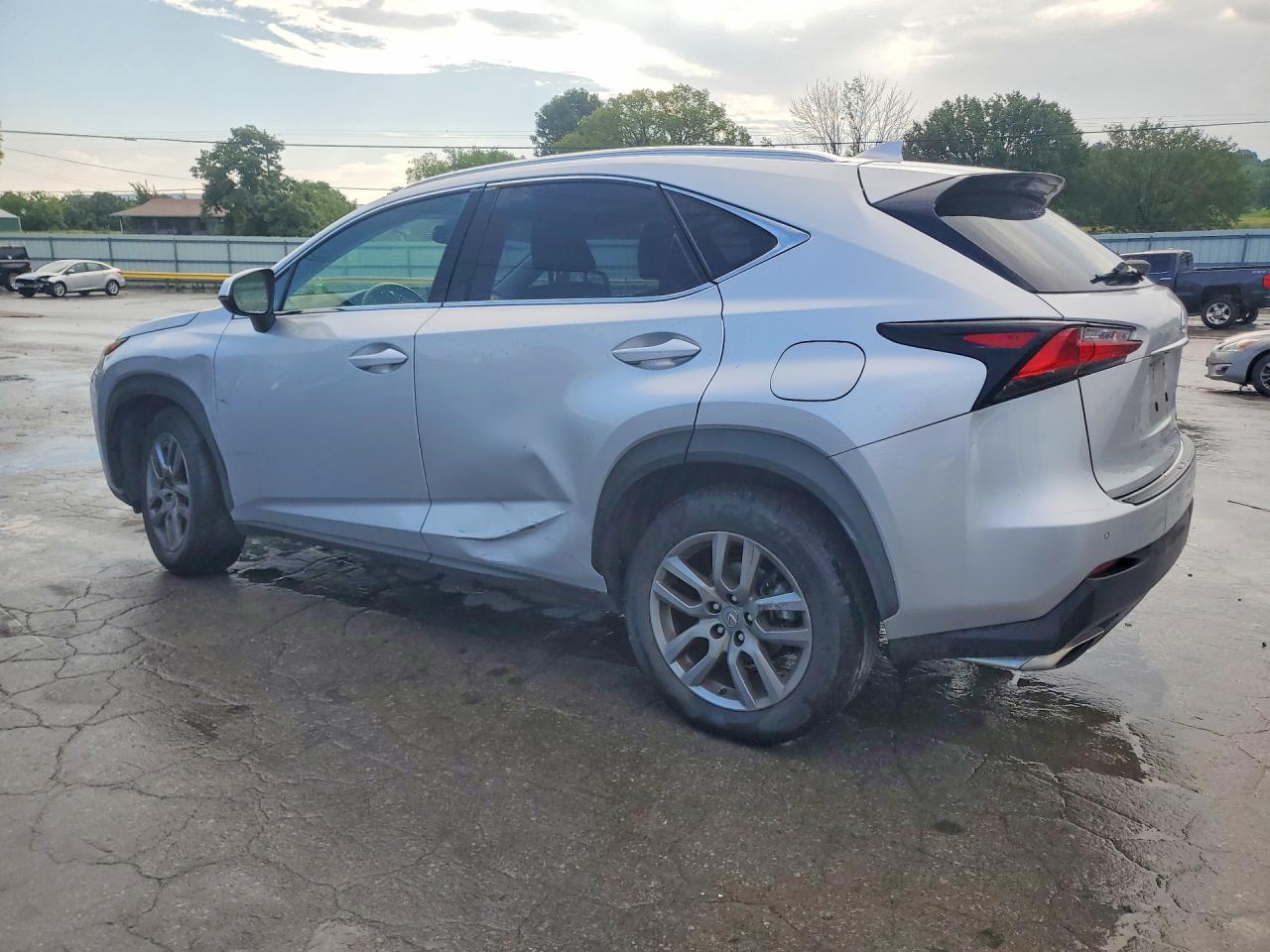 2015 Lexus Nx 200t Silver vin: JTJBARBZ1F2037901