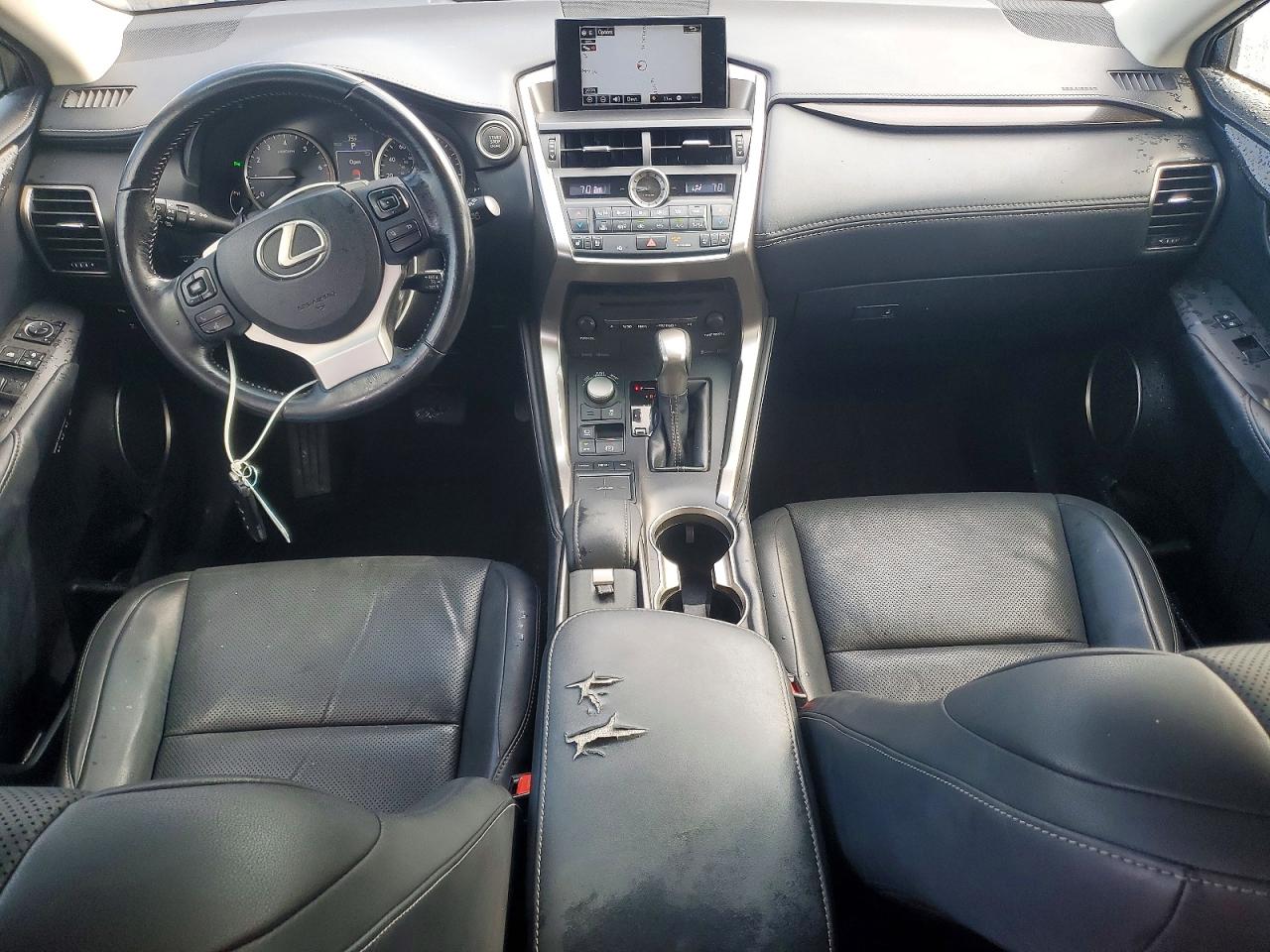 2015 Lexus Nx 200t Silver vin: JTJBARBZ1F2037901