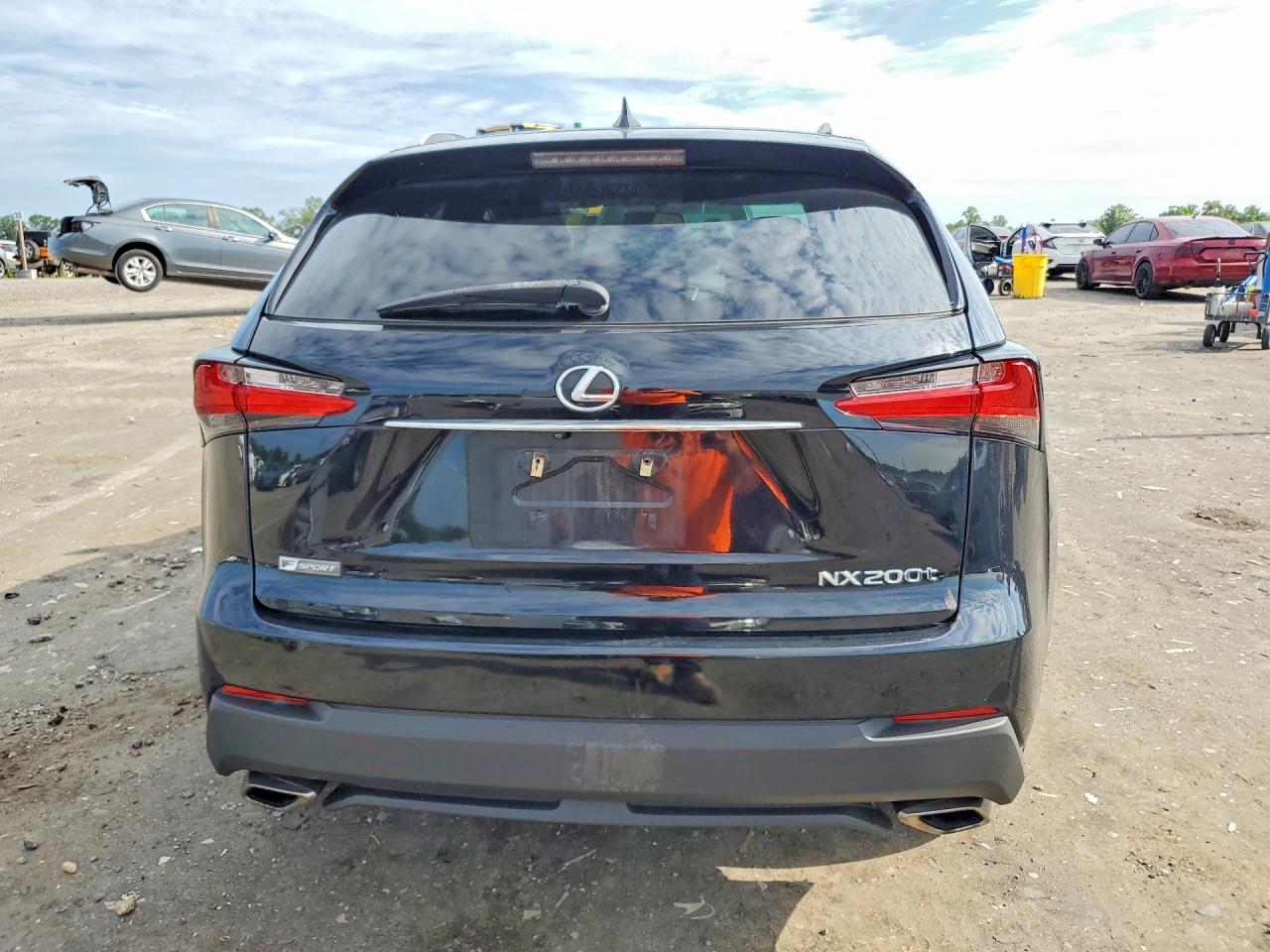 2015 Lexus Nx 200t Black vin: JTJBARBZ1F2044265