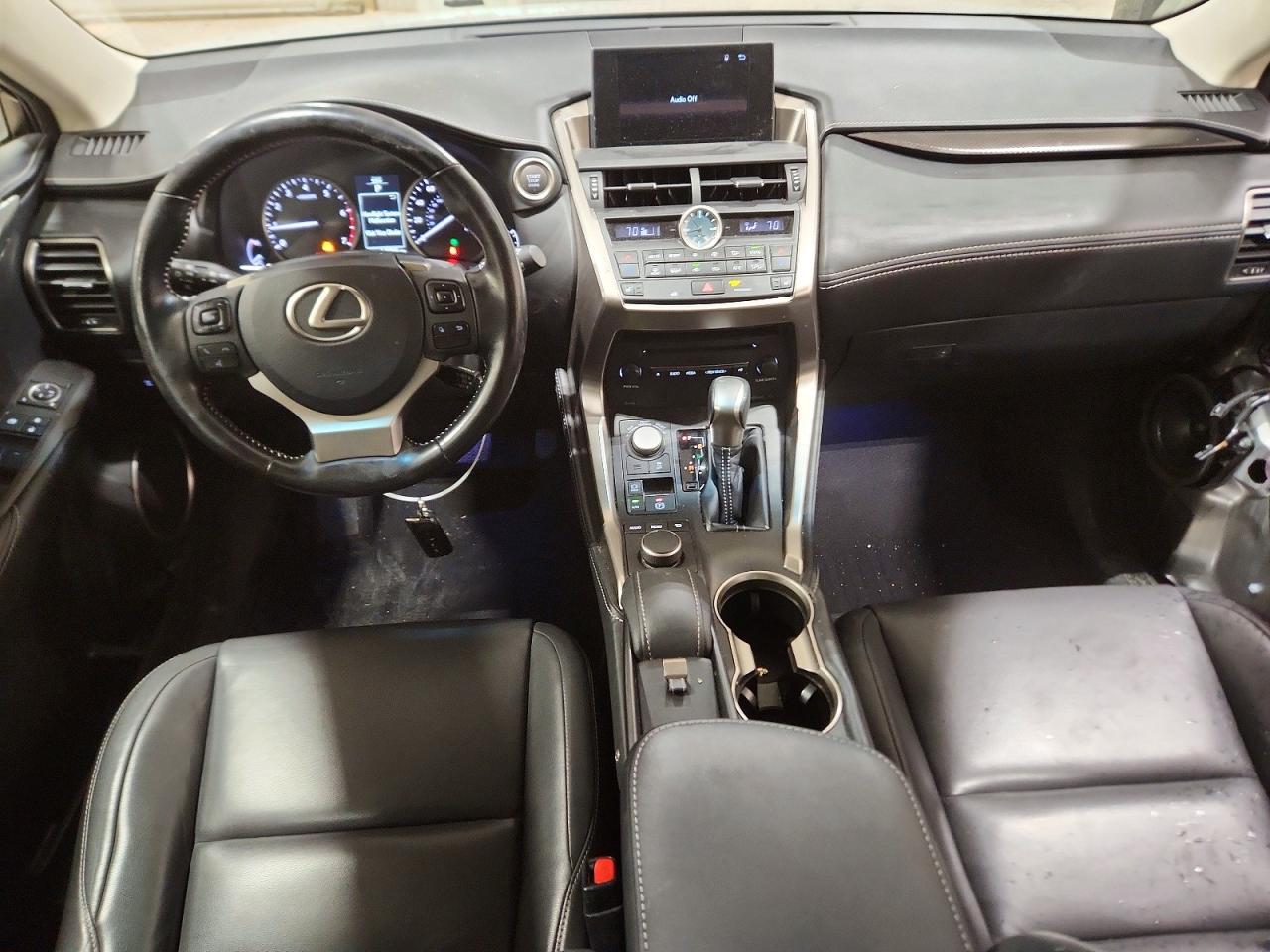 2017 Lexus Nx 200t Base Silver vin: JTJBARBZ1H2125592