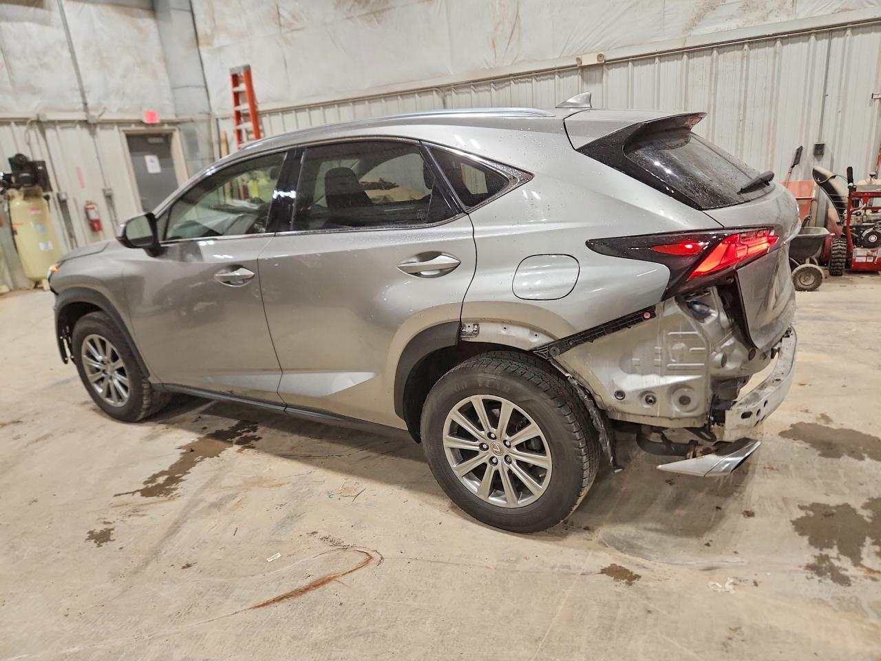 2017 Lexus Nx 200t Base Silver vin: JTJBARBZ1H2125592