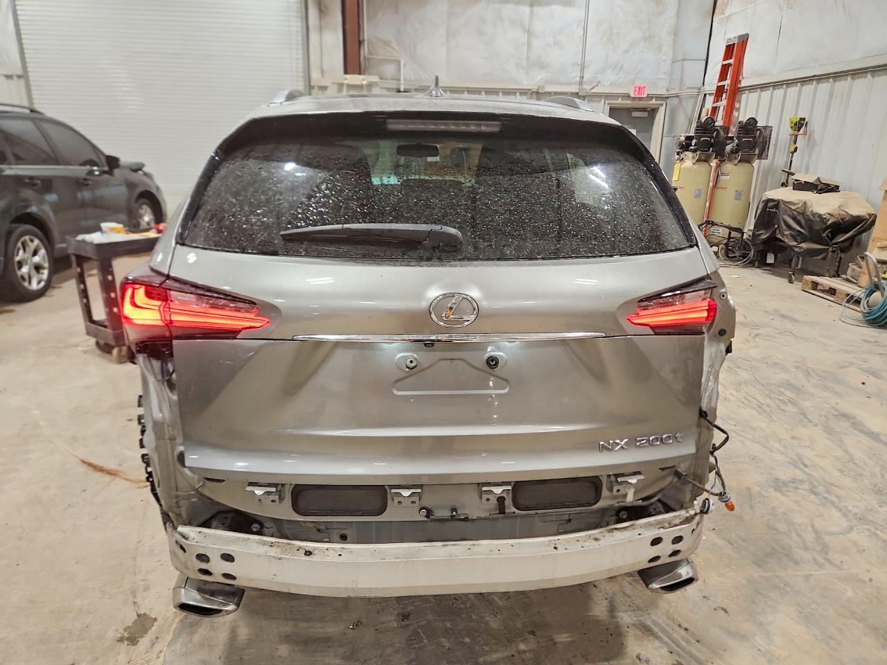 2017 Lexus Nx 200t Base Silver vin: JTJBARBZ1H2125592