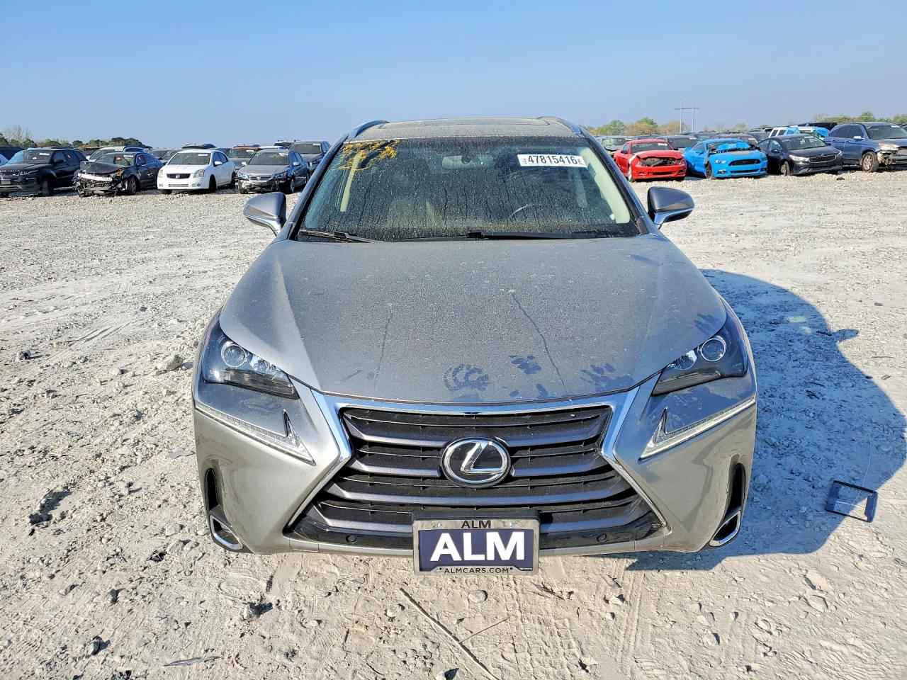 2017 Lexus Nx 200t Base Silver vin: JTJBARBZ1H2142585
