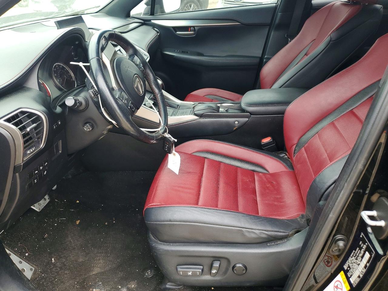 2015 Lexus Nx 200t Black vin: JTJBARBZ2F2034490