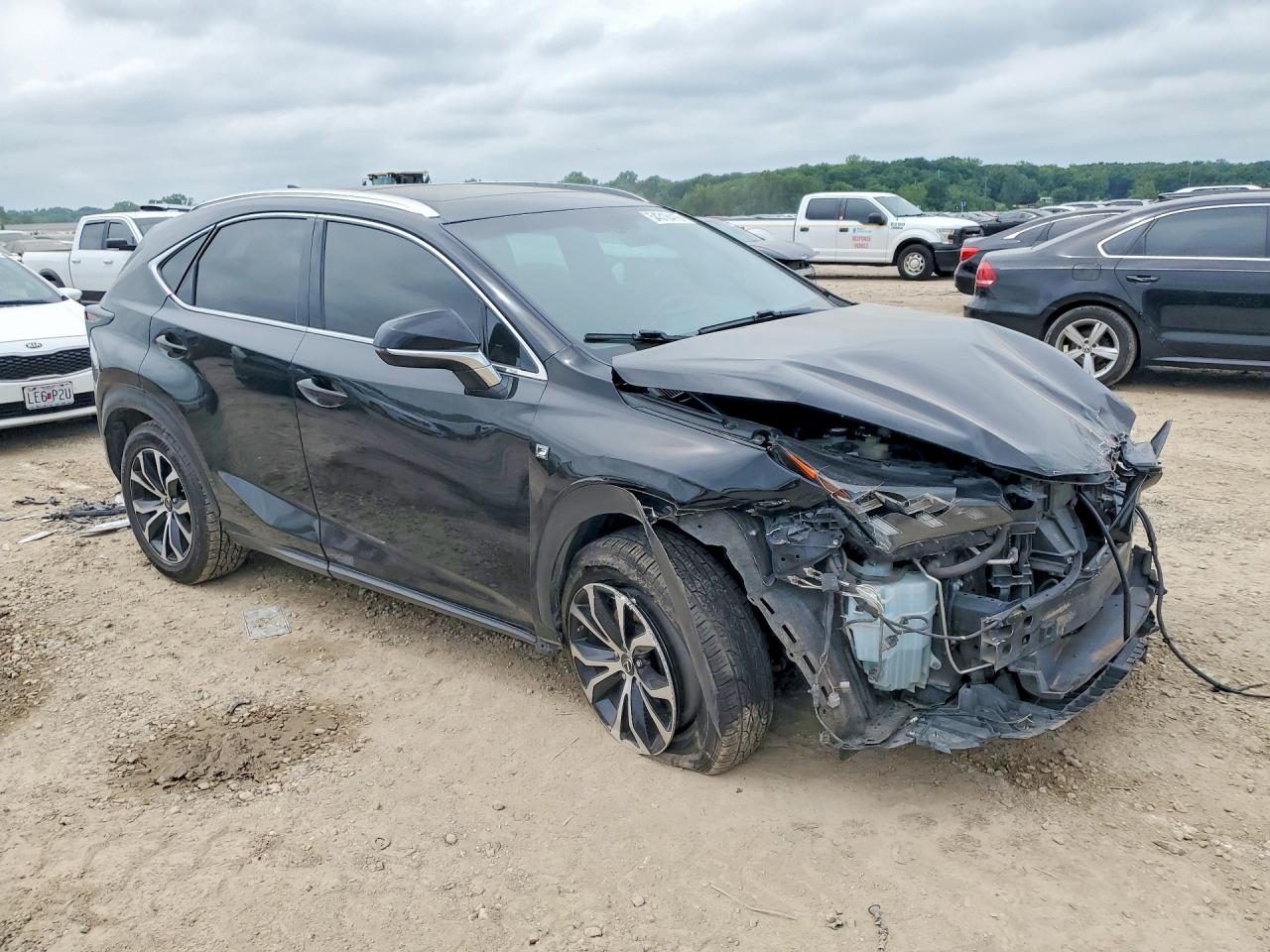 2015 Lexus Nx 200t Black vin: JTJBARBZ2F2034490