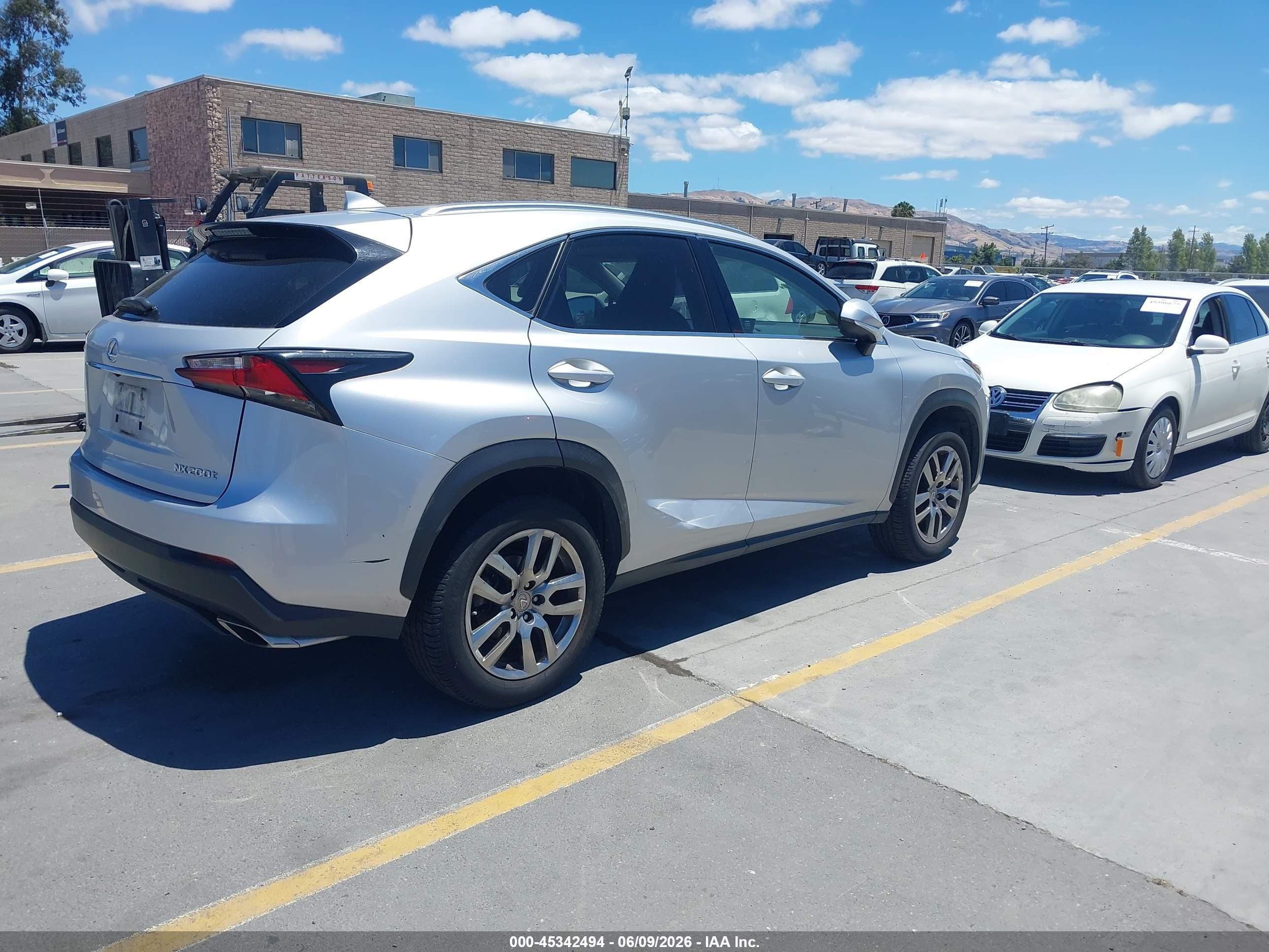 2015 Lexus Nx 200t   Gray vin: JTJBARBZ2F2039155
