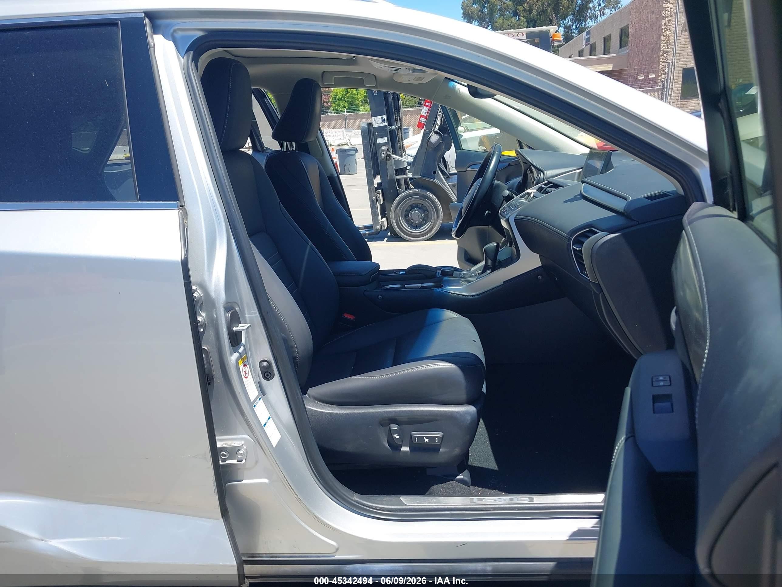 2015 Lexus Nx 200t   Gray vin: JTJBARBZ2F2039155