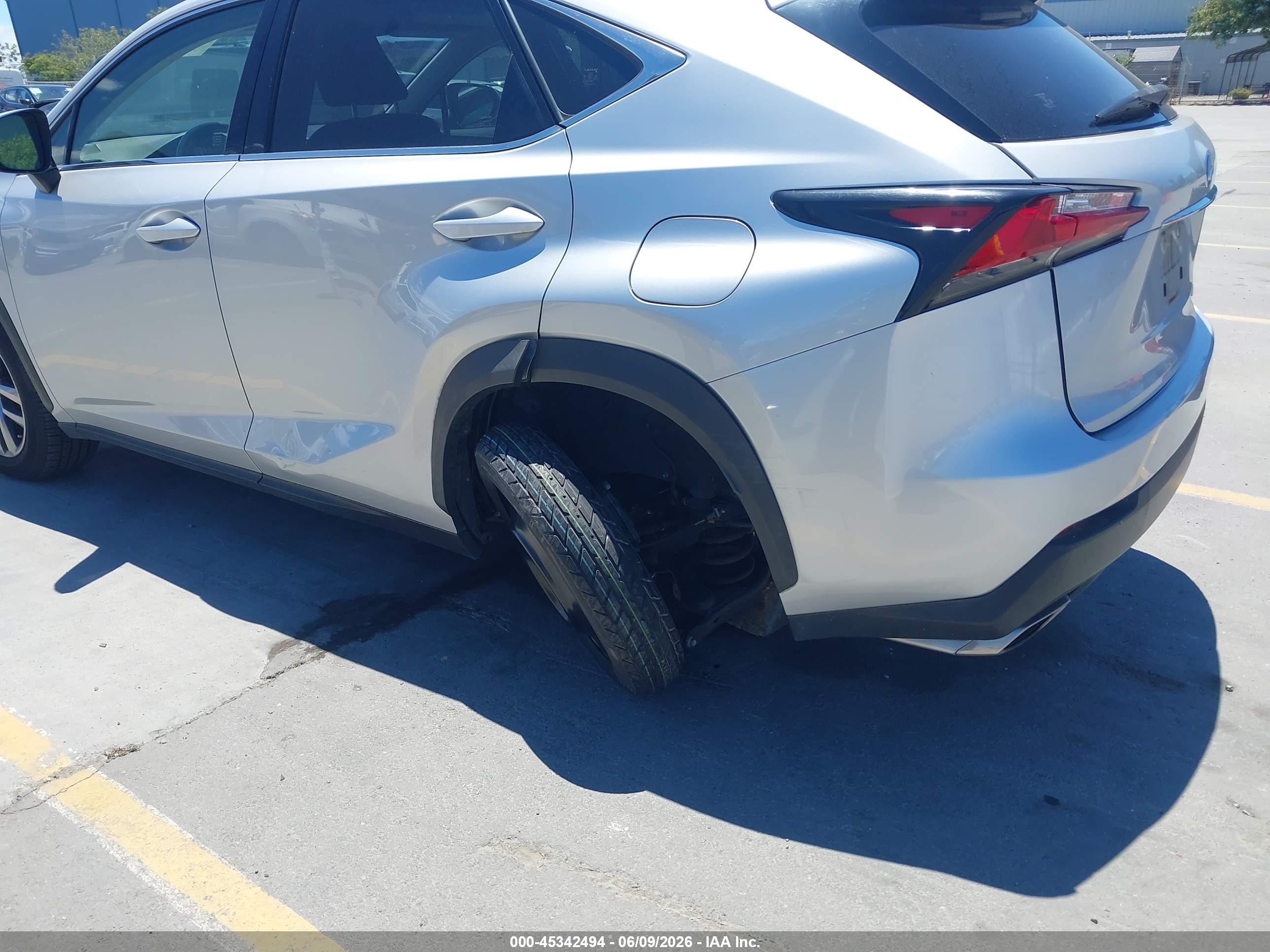 2015 Lexus Nx 200t   Gray vin: JTJBARBZ2F2039155