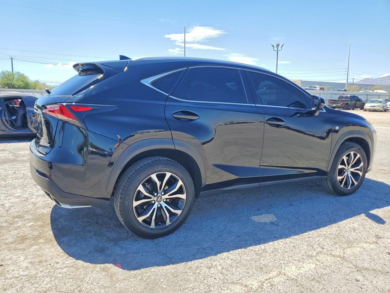 2017 Lexus Nx 200t F Sport Черный vin: JTJBARBZ2H2133796