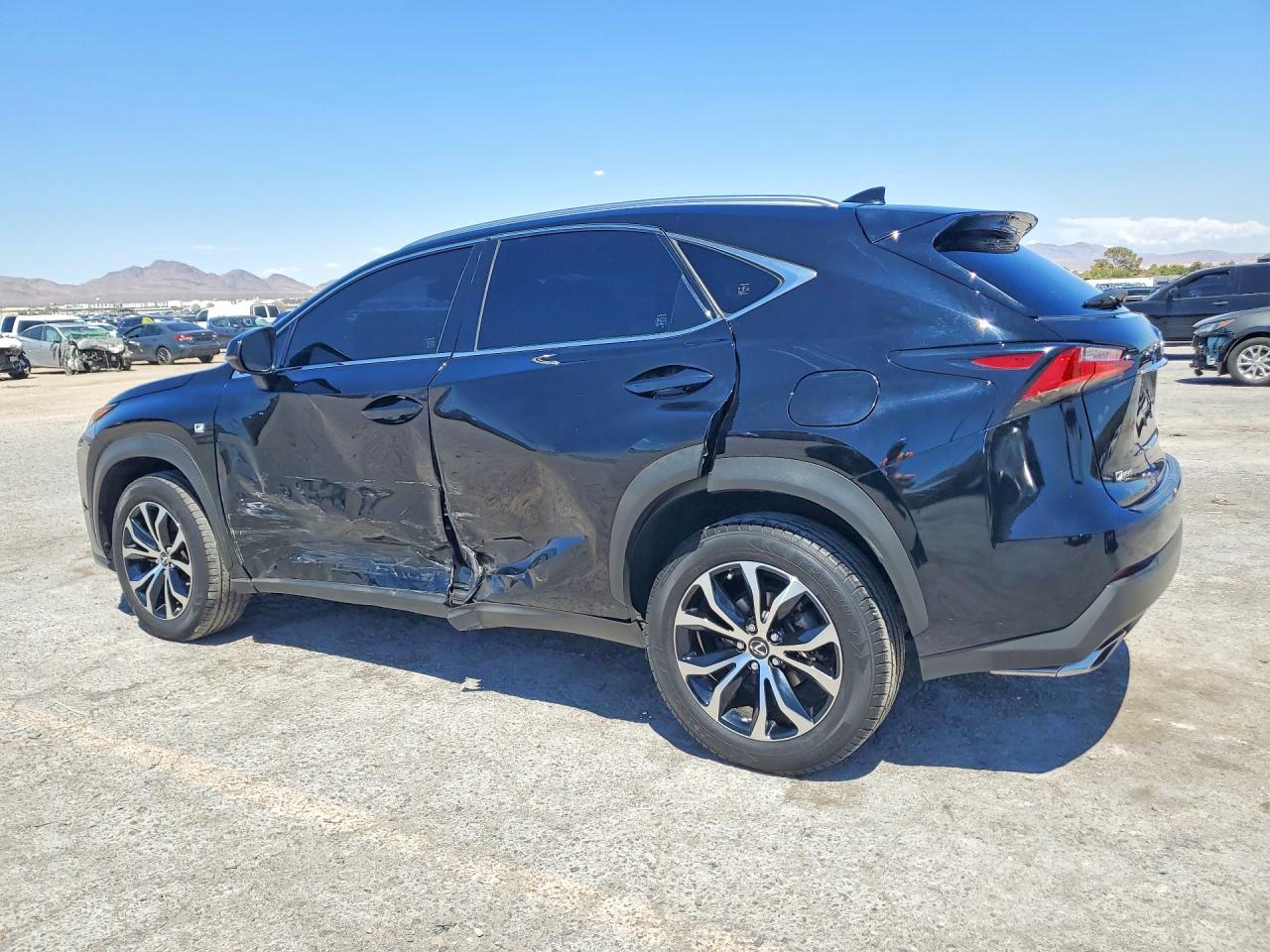 2017 Lexus Nx 200t F Sport Черный vin: JTJBARBZ2H2133796