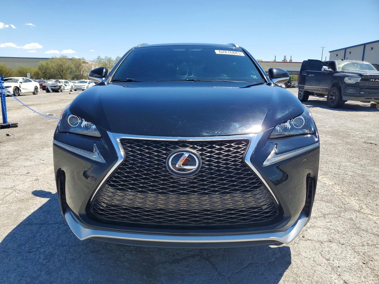 2017 Lexus Nx 200t F Sport Черный vin: JTJBARBZ2H2133796