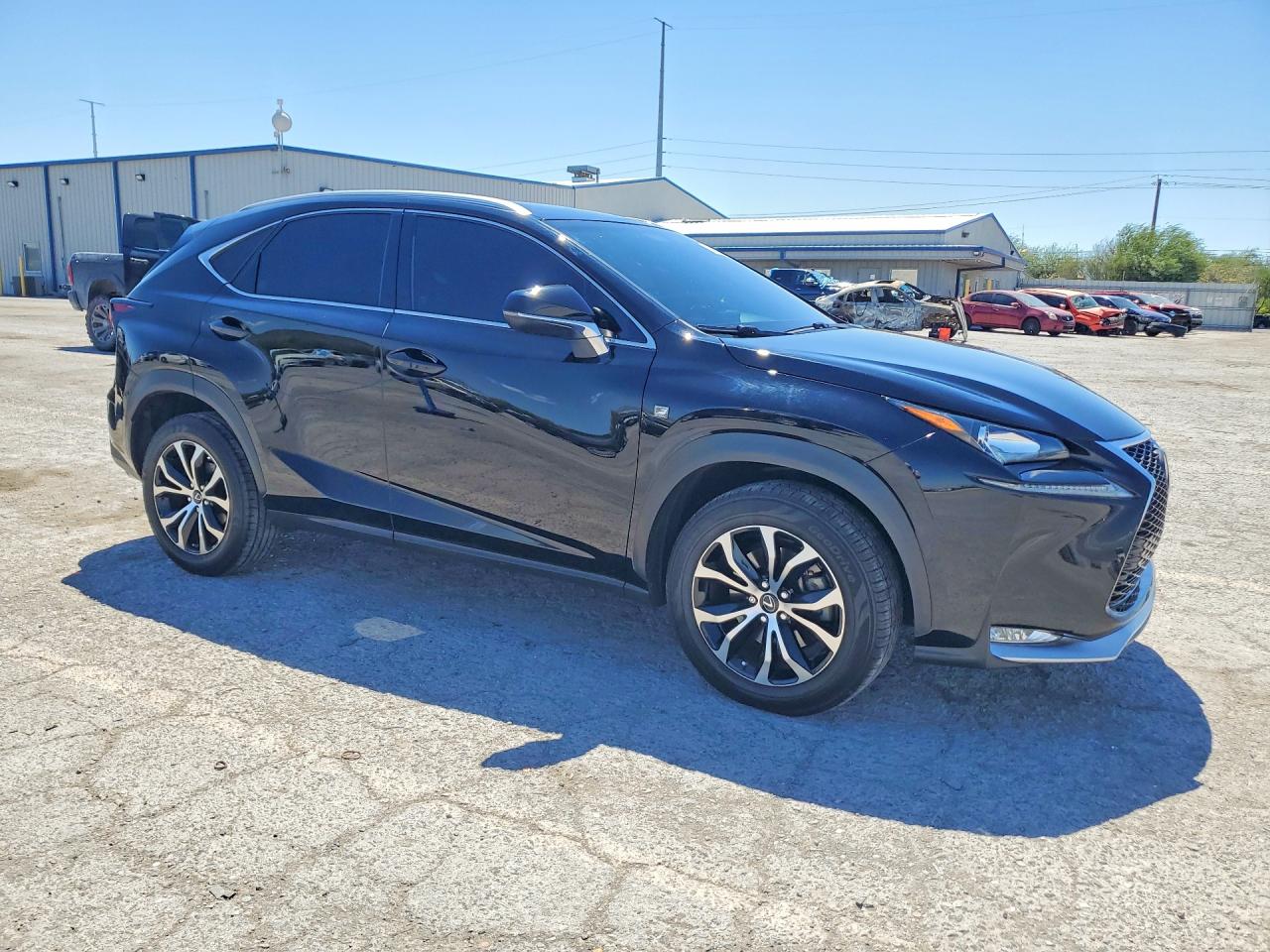 2017 Lexus Nx 200t F Sport Черный vin: JTJBARBZ2H2133796