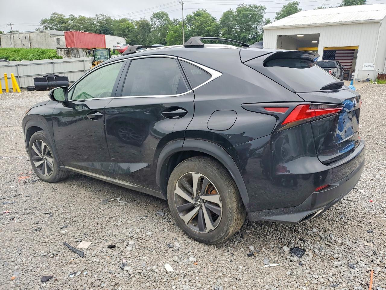 2019 Lexus Nx 300 Base Black vin: JTJBARBZ2K2198168