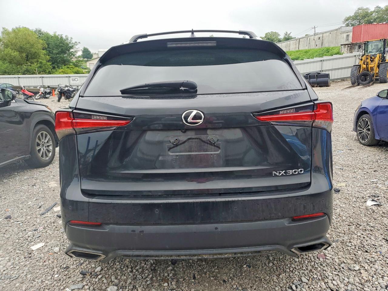 2019 Lexus Nx 300 Base Black vin: JTJBARBZ2K2198168