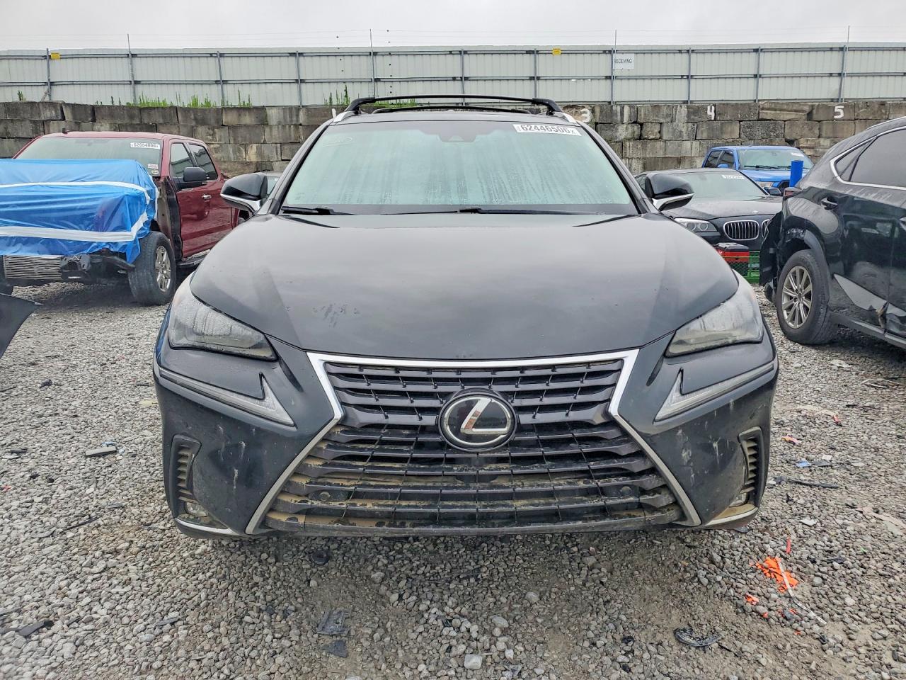 2019 Lexus Nx 300 Base Black vin: JTJBARBZ2K2198168