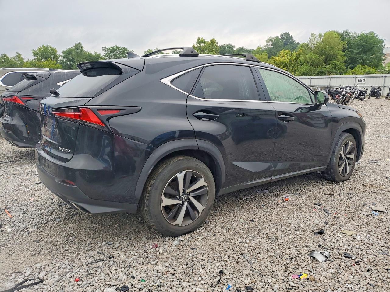 2019 Lexus Nx 300 Base Black vin: JTJBARBZ2K2198168