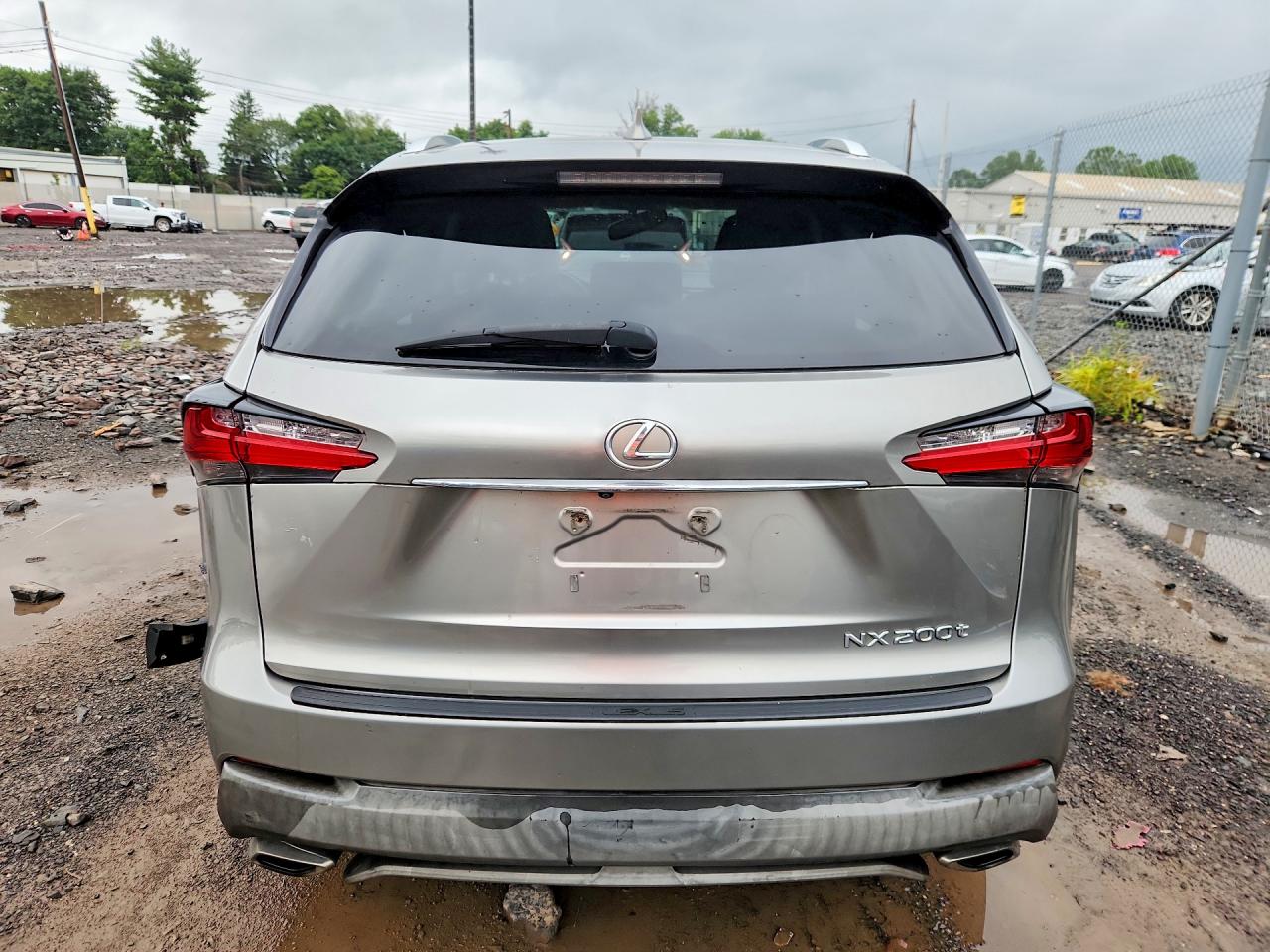 2015 Lexus Nx 200t Gray vin: JTJBARBZ3F2002616