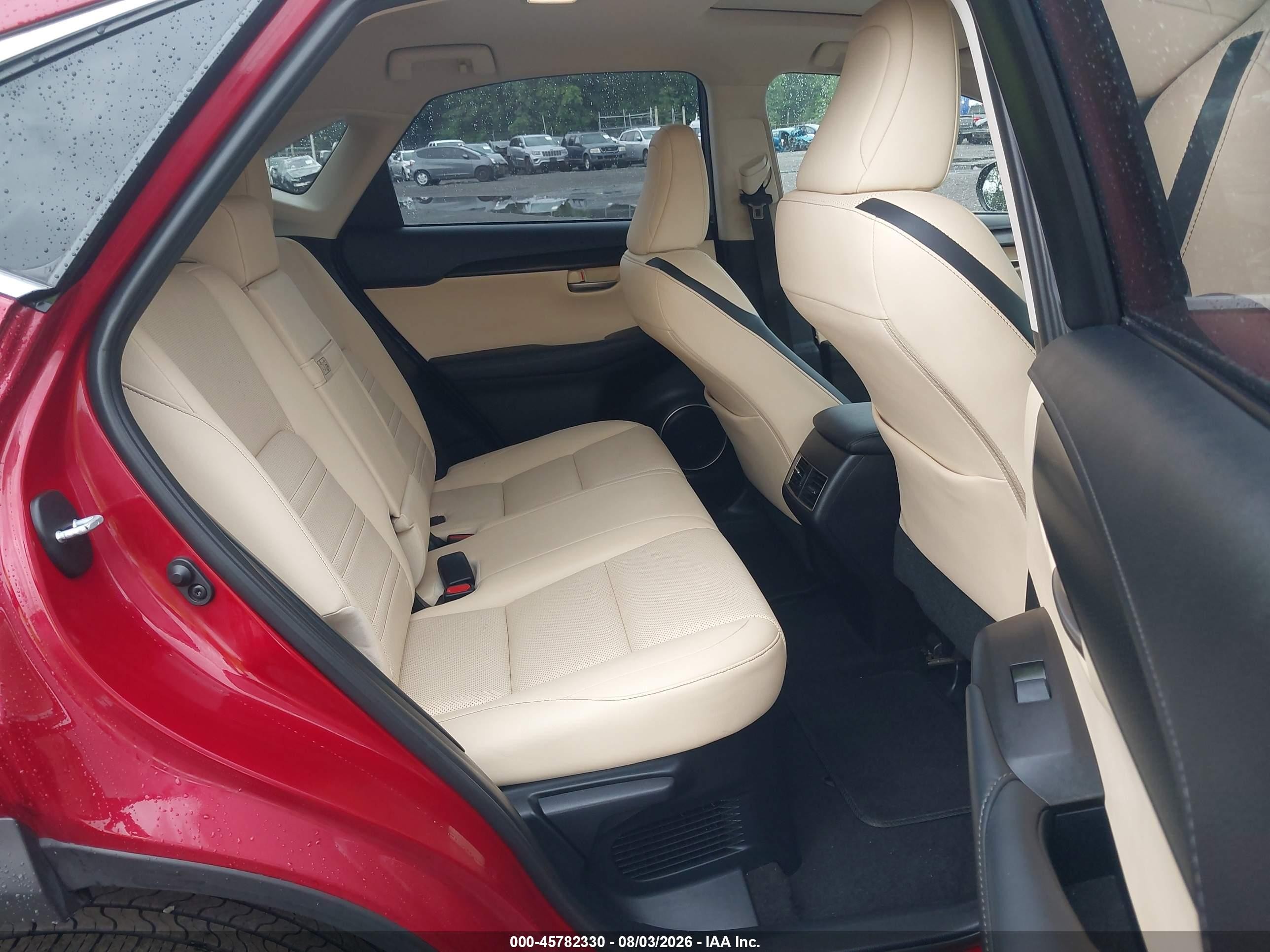 2015 Lexus Nx 200t   Red vin: JTJBARBZ3F2003071