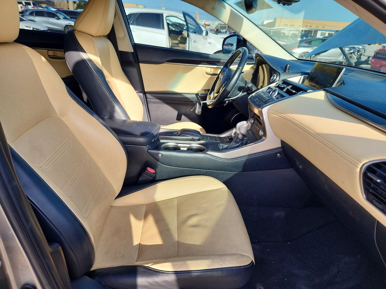 2015 Lexus Nx 200t Gray vin: JTJBARBZ3F2003927