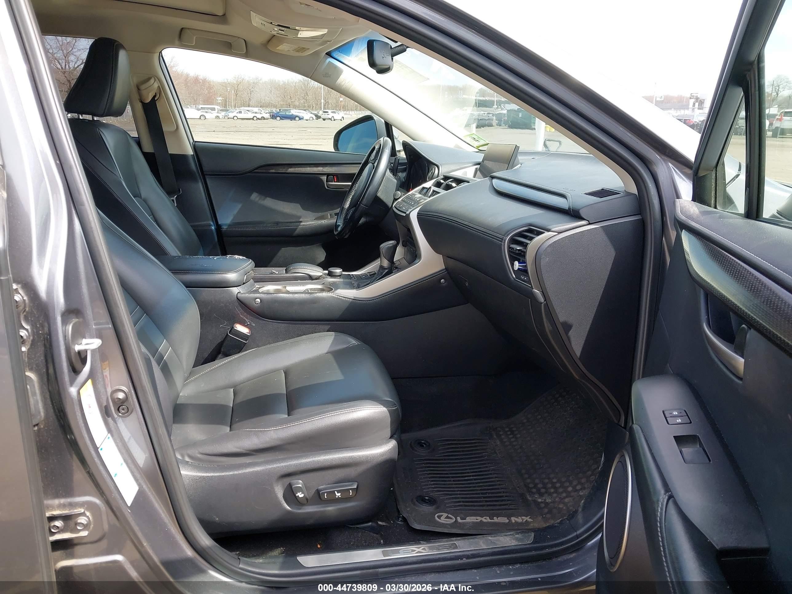 2015 Lexus Nx 200t   Gray vin: JTJBARBZ3F2007377