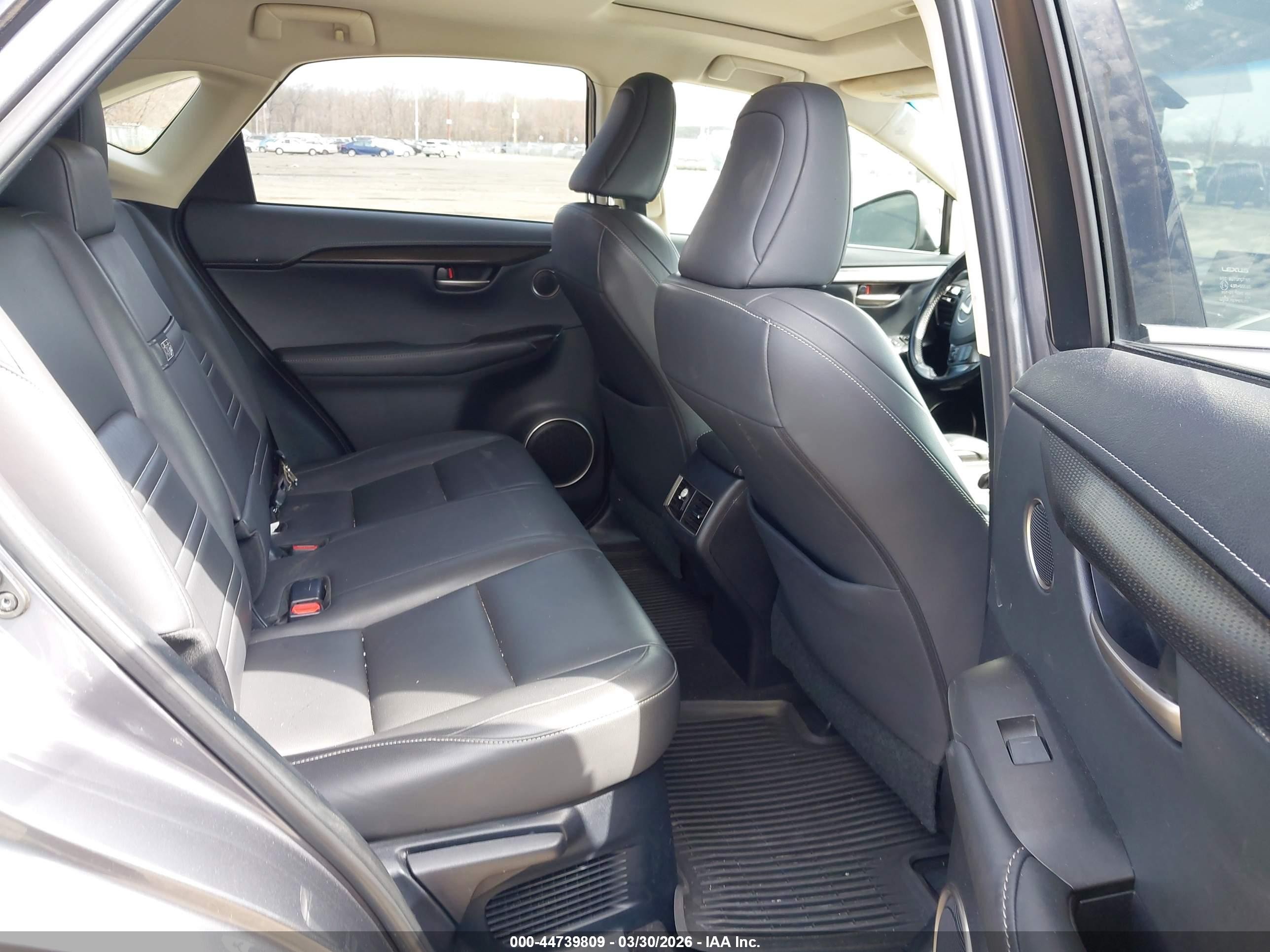 2015 Lexus Nx 200t   Gray vin: JTJBARBZ3F2007377