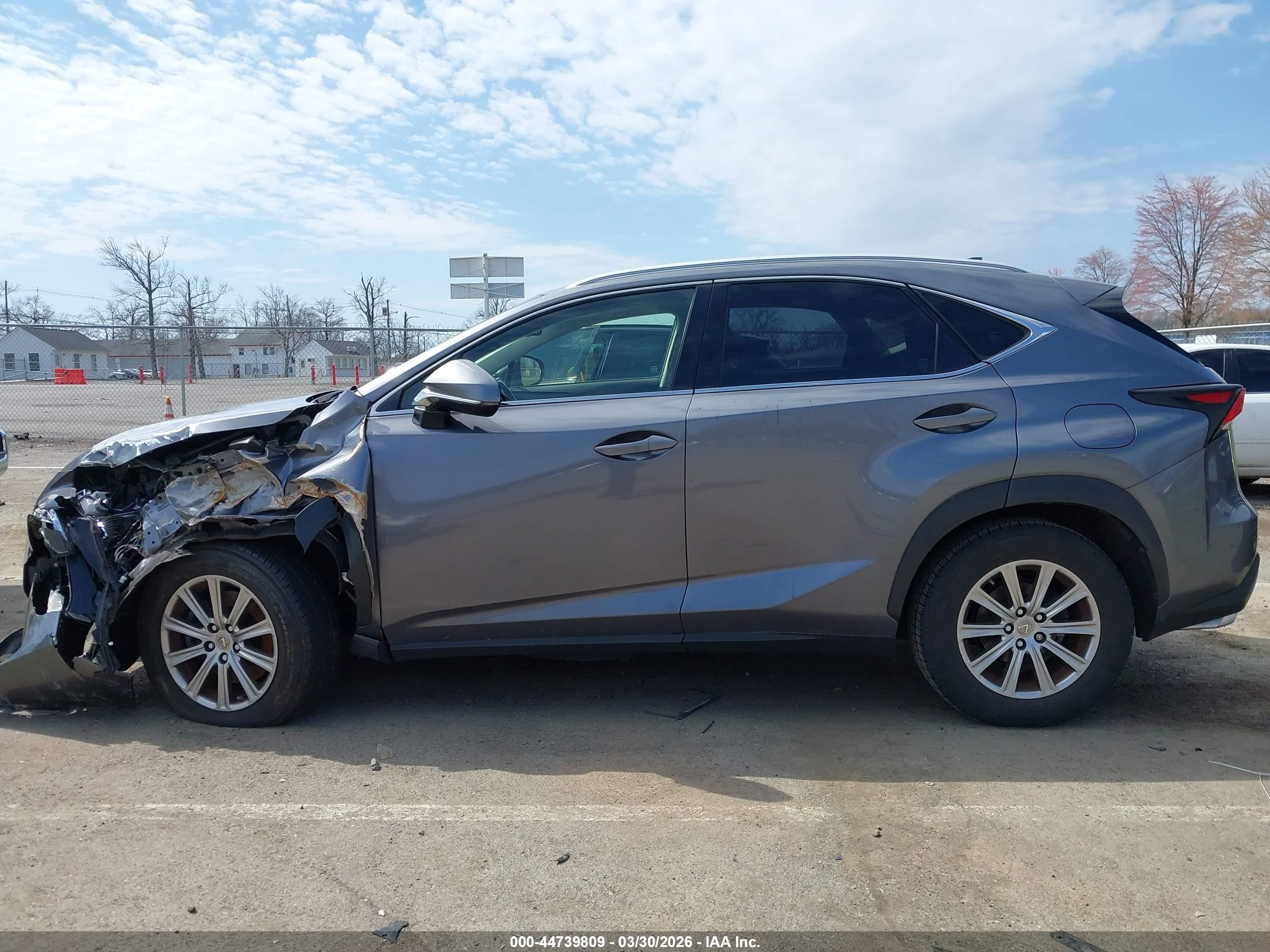 2015 Lexus Nx 200t   Gray vin: JTJBARBZ3F2007377