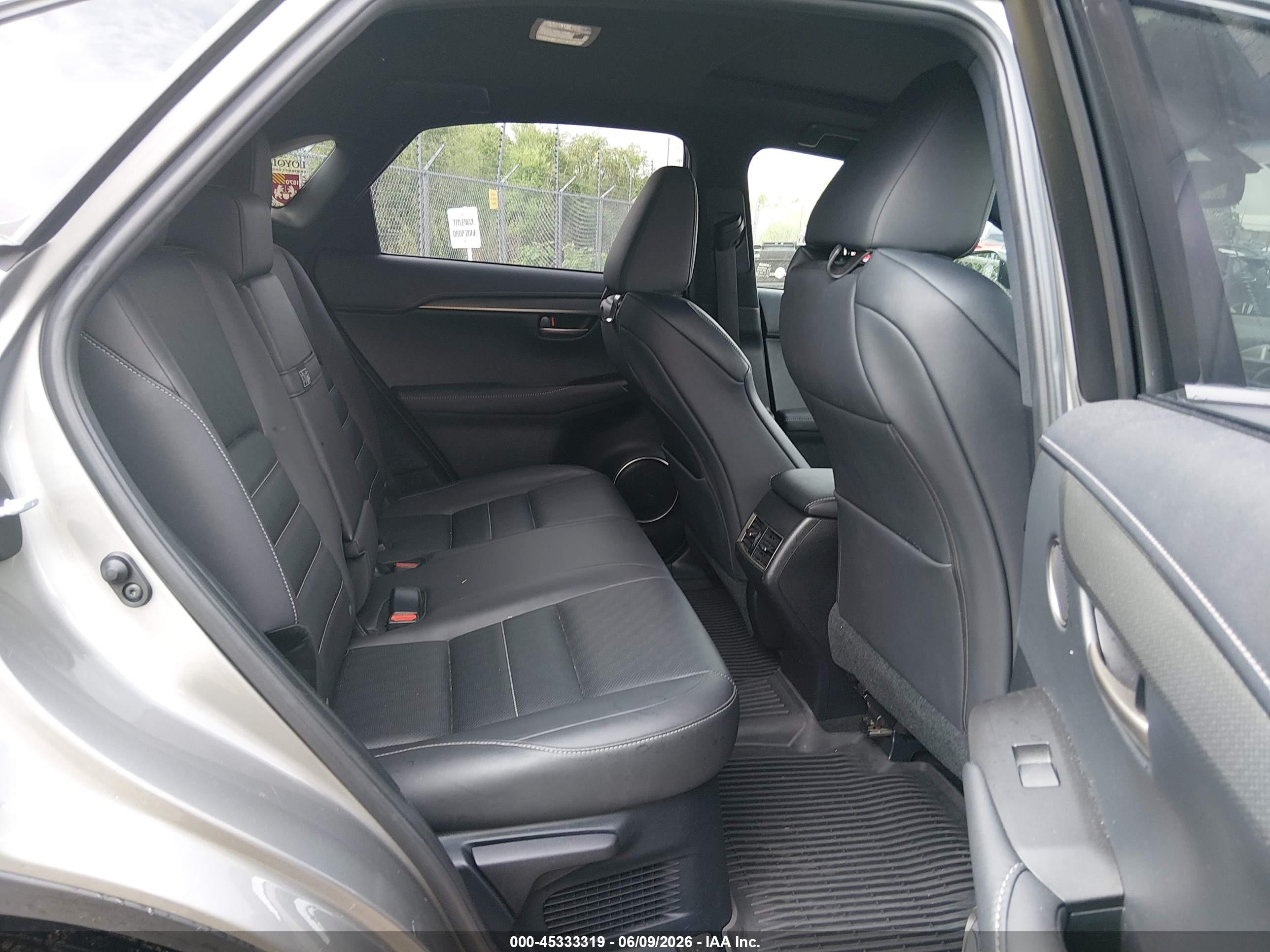 2015 Lexus Nx 200t F Sport Silver vin: JTJBARBZ3F2028701
