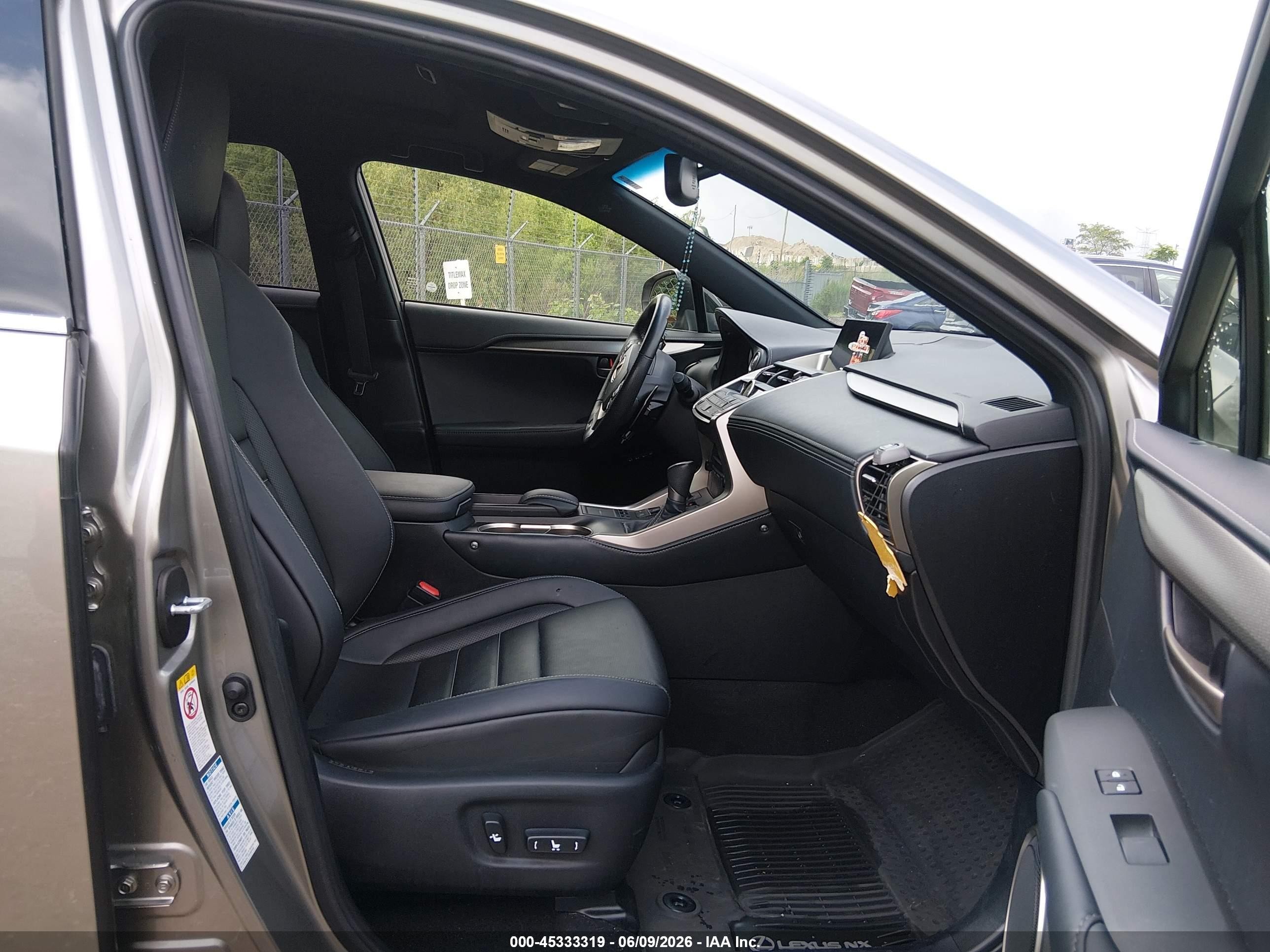 2015 Lexus Nx 200t F Sport Silver vin: JTJBARBZ3F2028701