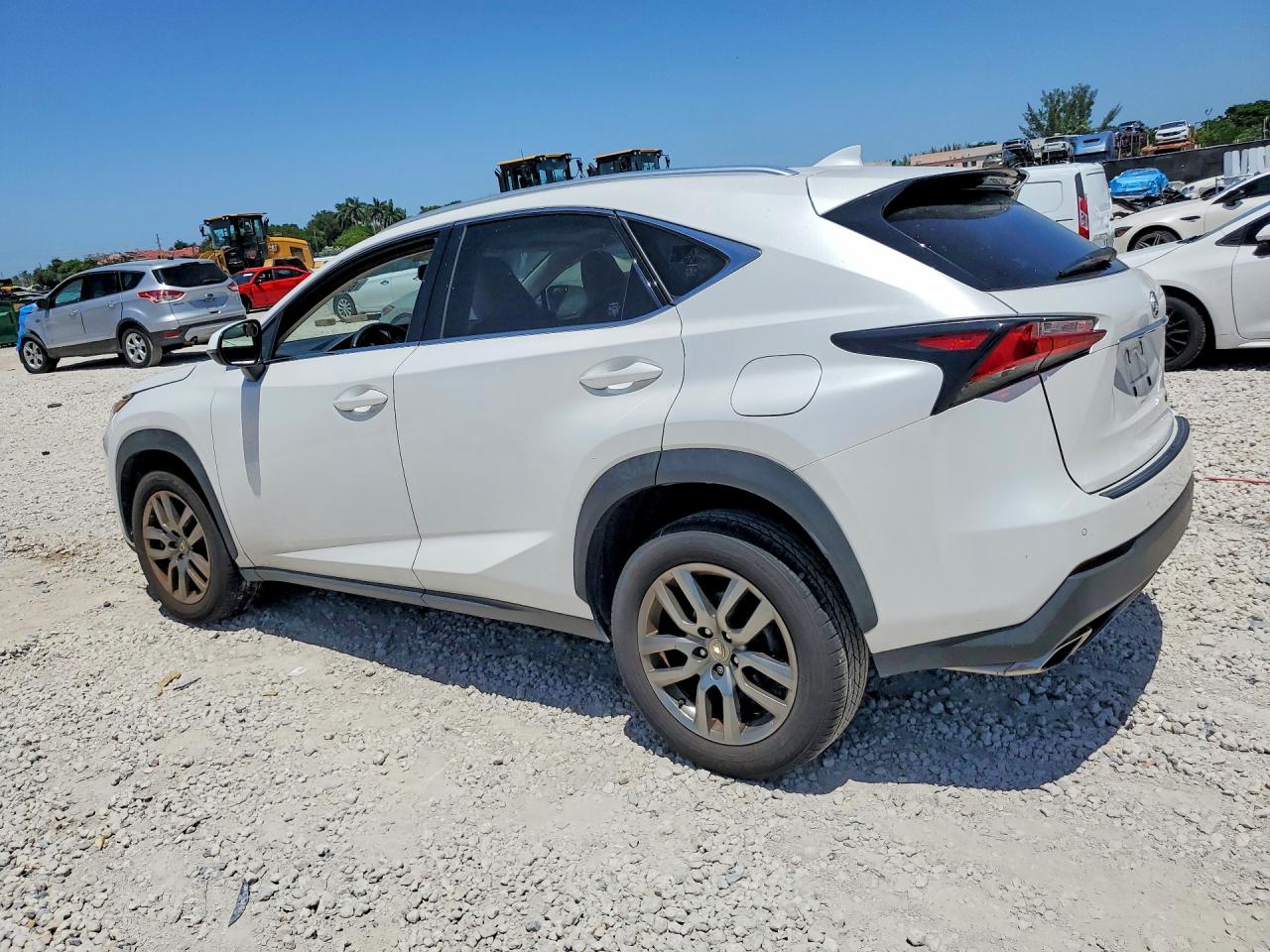 2015 Lexus Nx 200t White vin: JTJBARBZ3F2030755