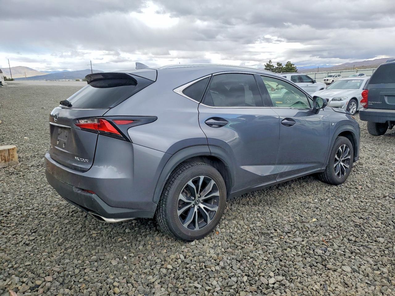 2017 Lexus Nx 200t F Sport Charcoal vin: JTJBARBZ3H2126680