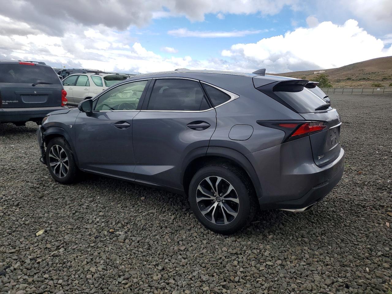 2017 Lexus Nx 200t F Sport Charcoal vin: JTJBARBZ3H2126680
