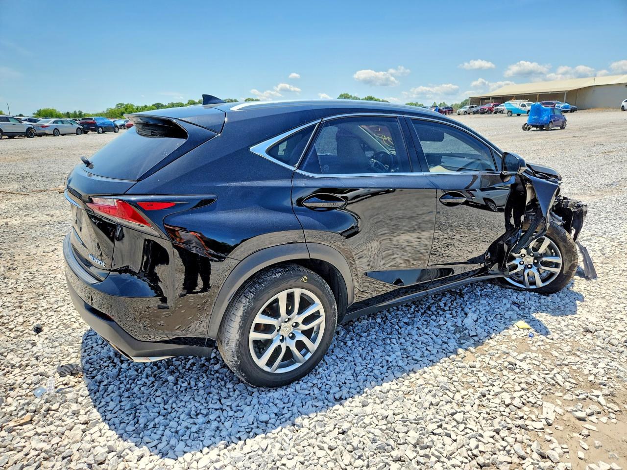 2015 Lexus Nx 200t Black vin: JTJBARBZ4F2001362