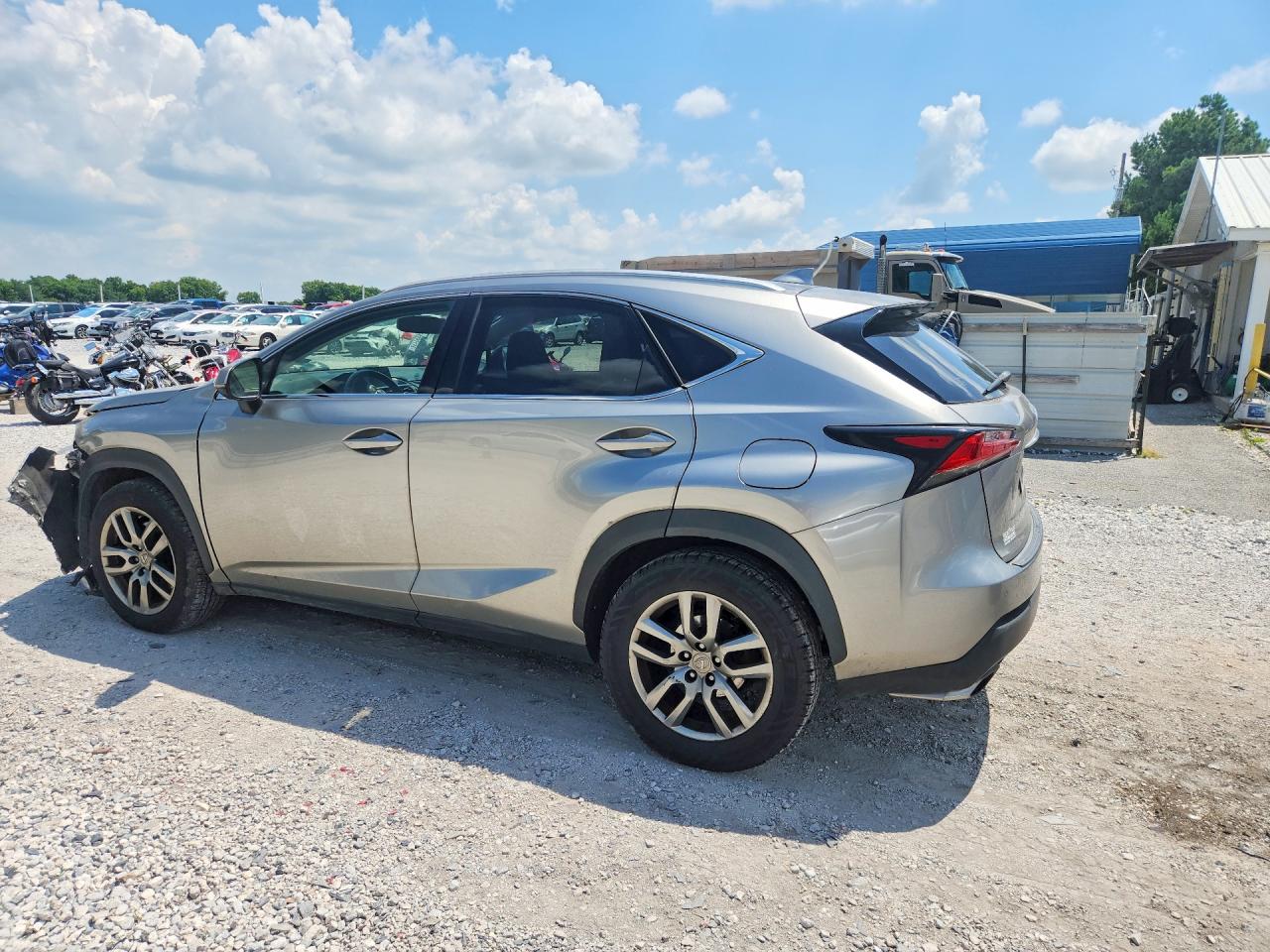 2015 Lexus Nx 200t Silver vin: JTJBARBZ4F2009025