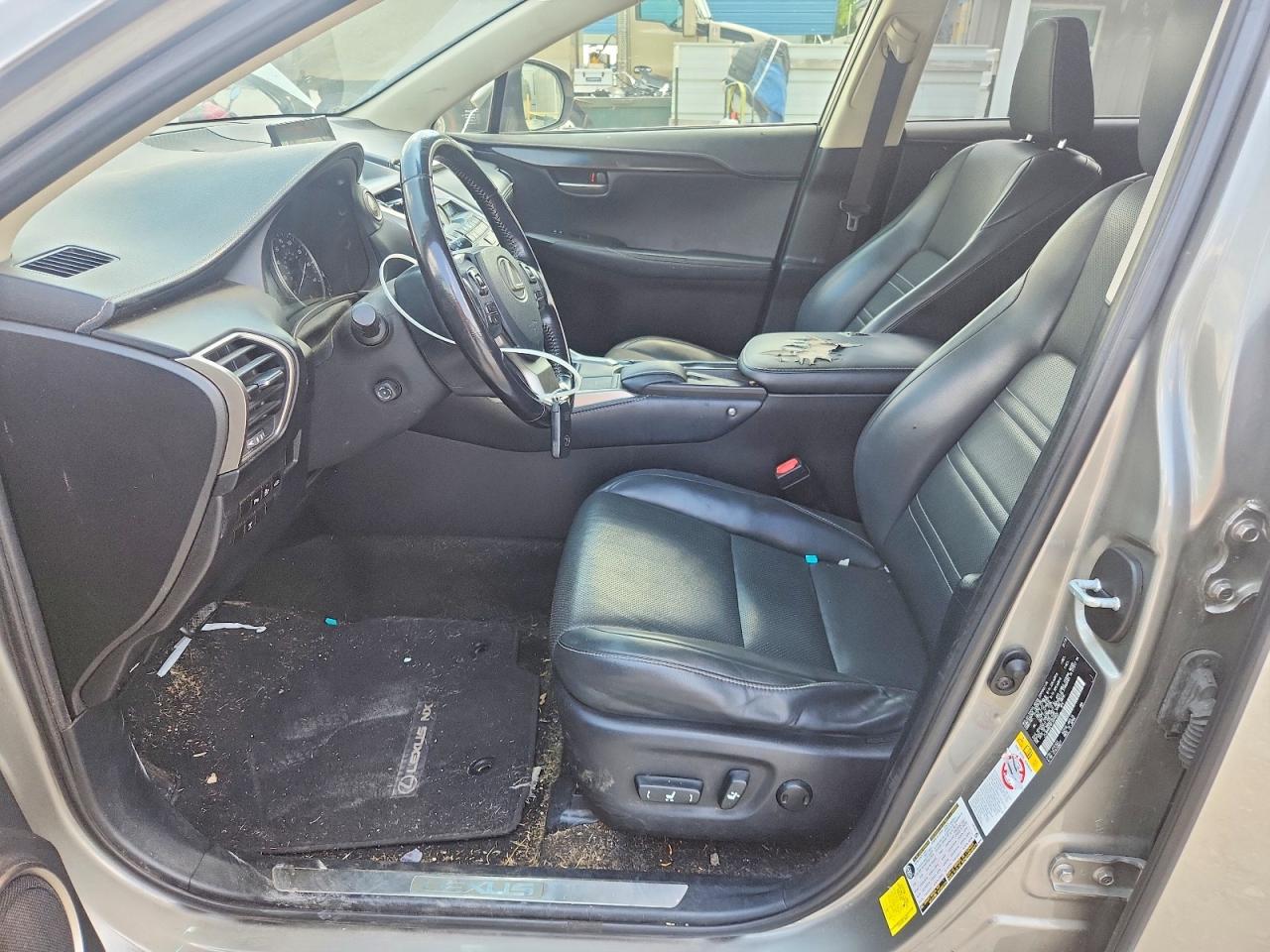 2015 Lexus Nx 200t Silver vin: JTJBARBZ4F2009025