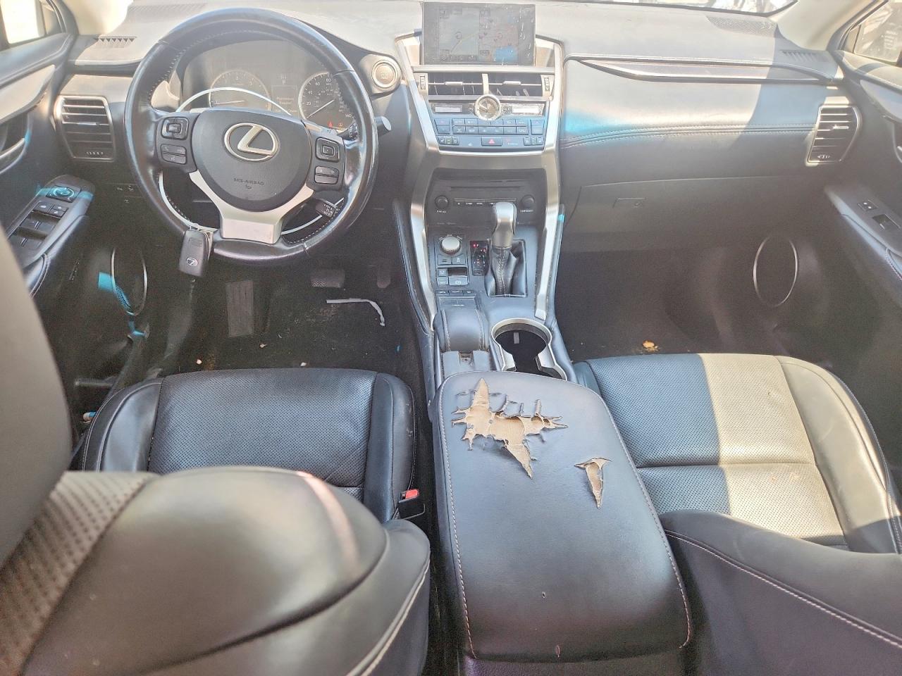 2015 Lexus Nx 200t Silver vin: JTJBARBZ4F2009025