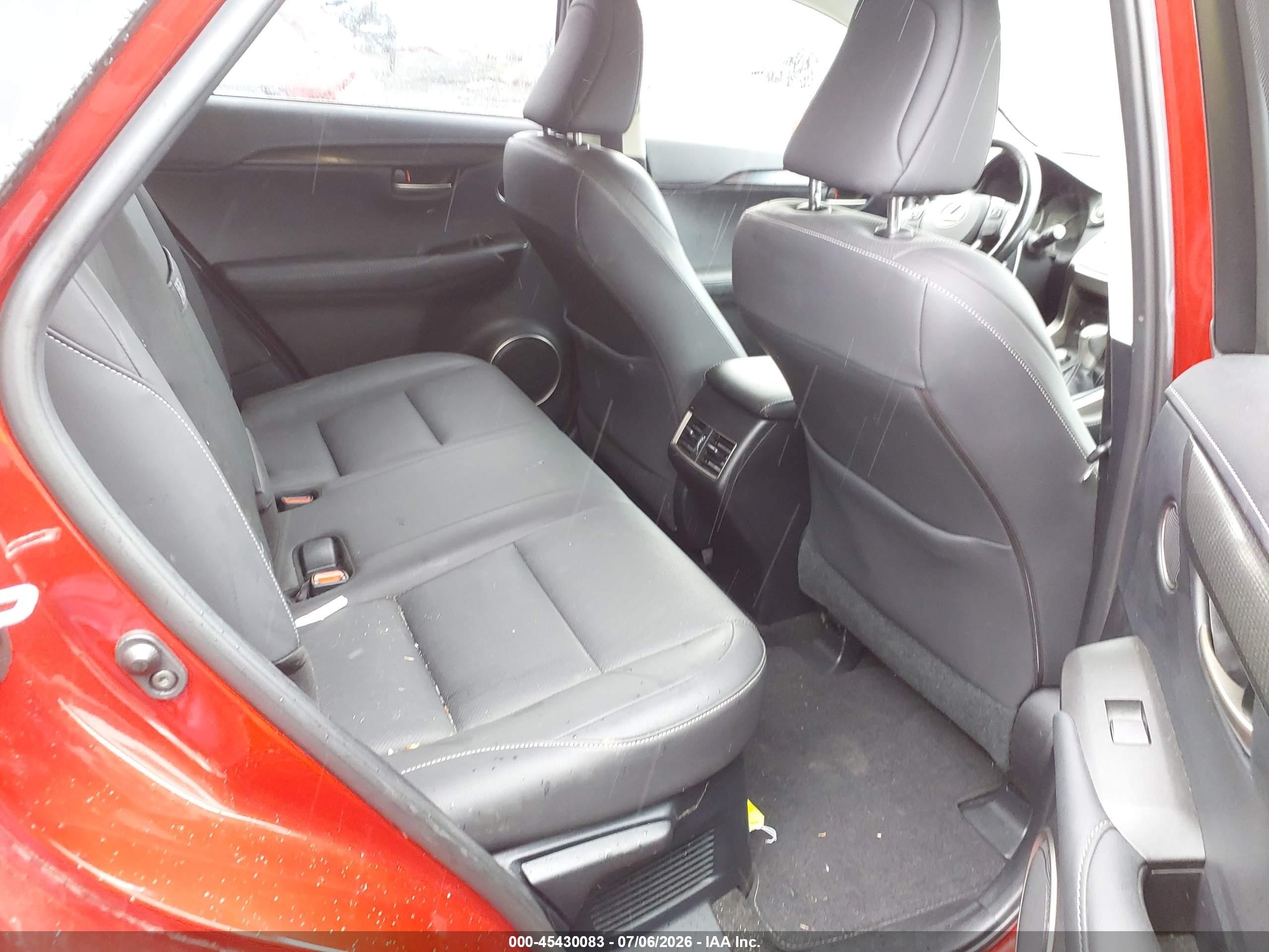 2015 Lexus Nx 200t   Red vin: JTJBARBZ4F2029209