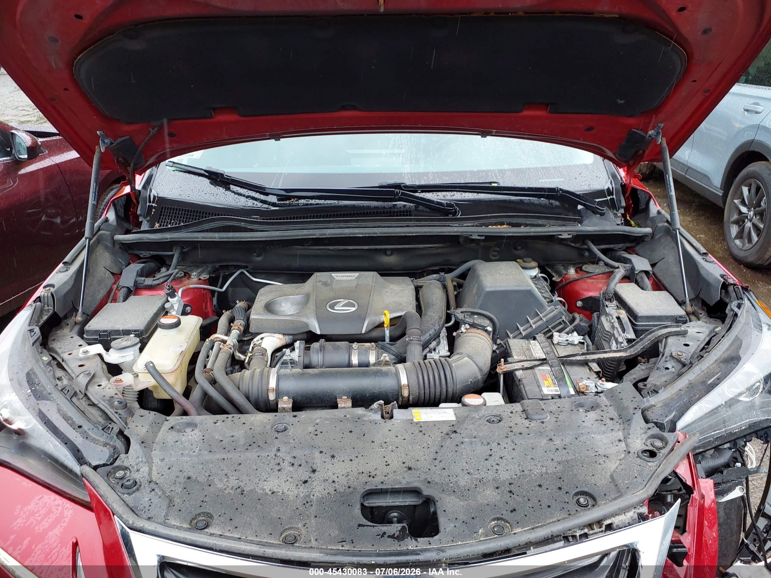 2015 Lexus Nx 200t   Red vin: JTJBARBZ4F2029209