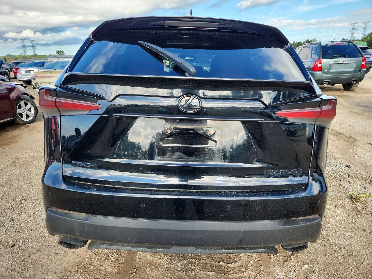 2015 Lexus Nx 200t Черный vin: JTJBARBZ4F2032255