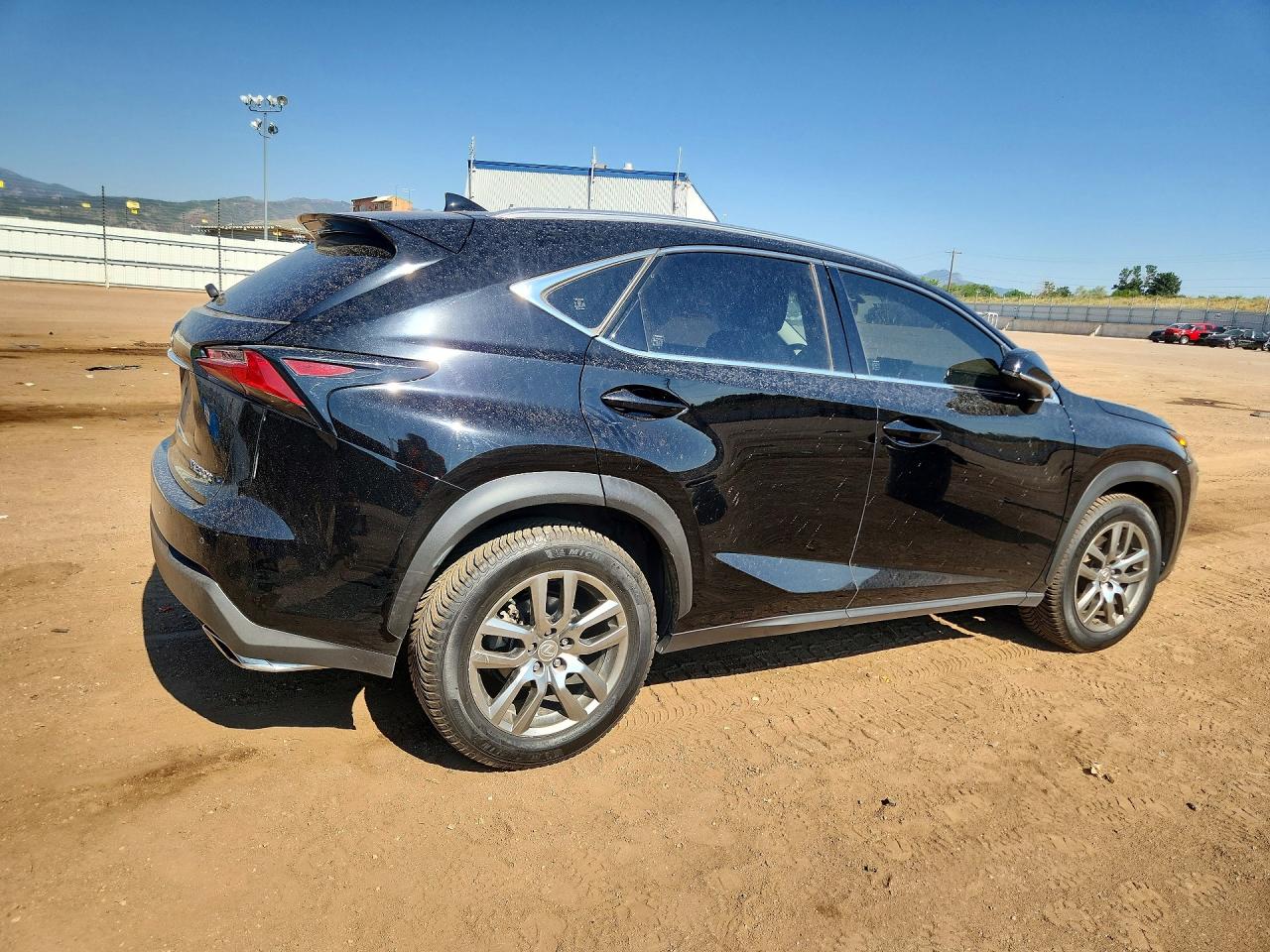 2015 Lexus Nx 200t Black vin: JTJBARBZ4F2035088