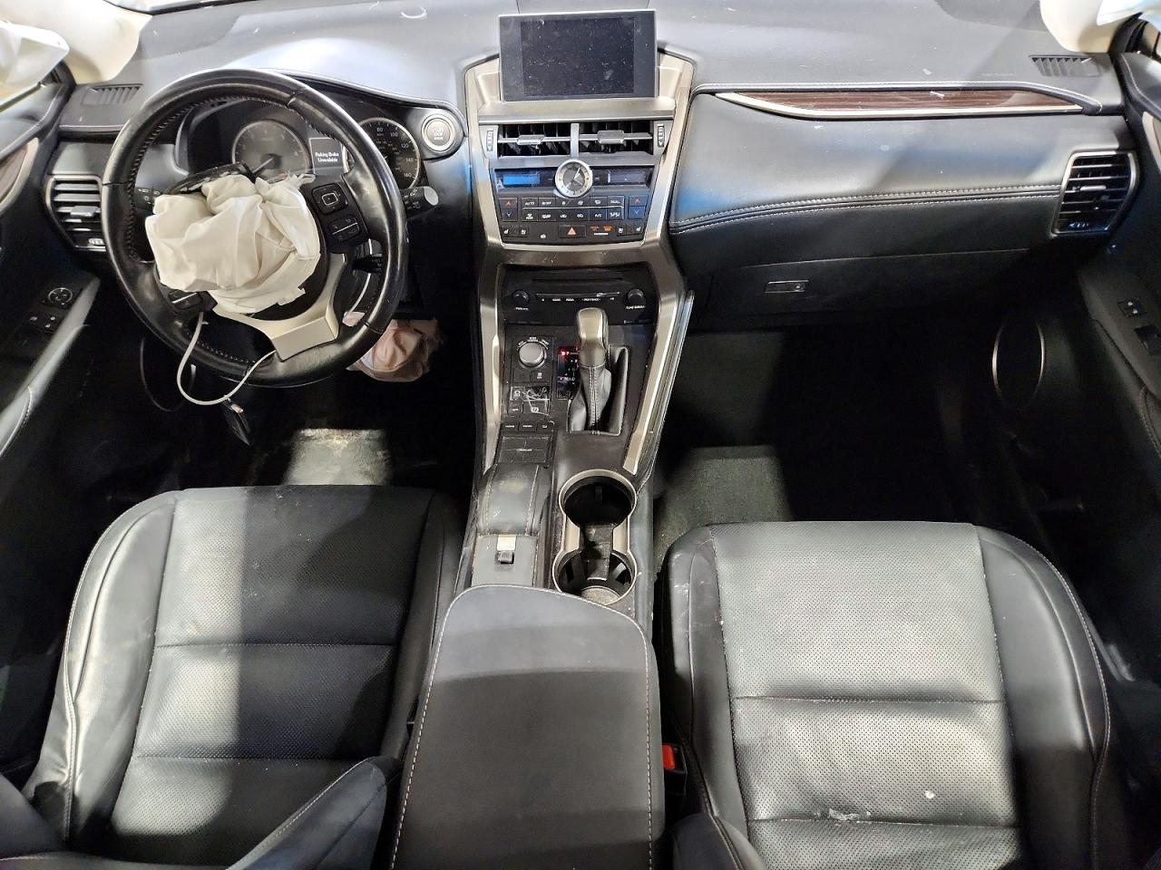2015 Lexus Nx 200t White vin: JTJBARBZ4F2041828