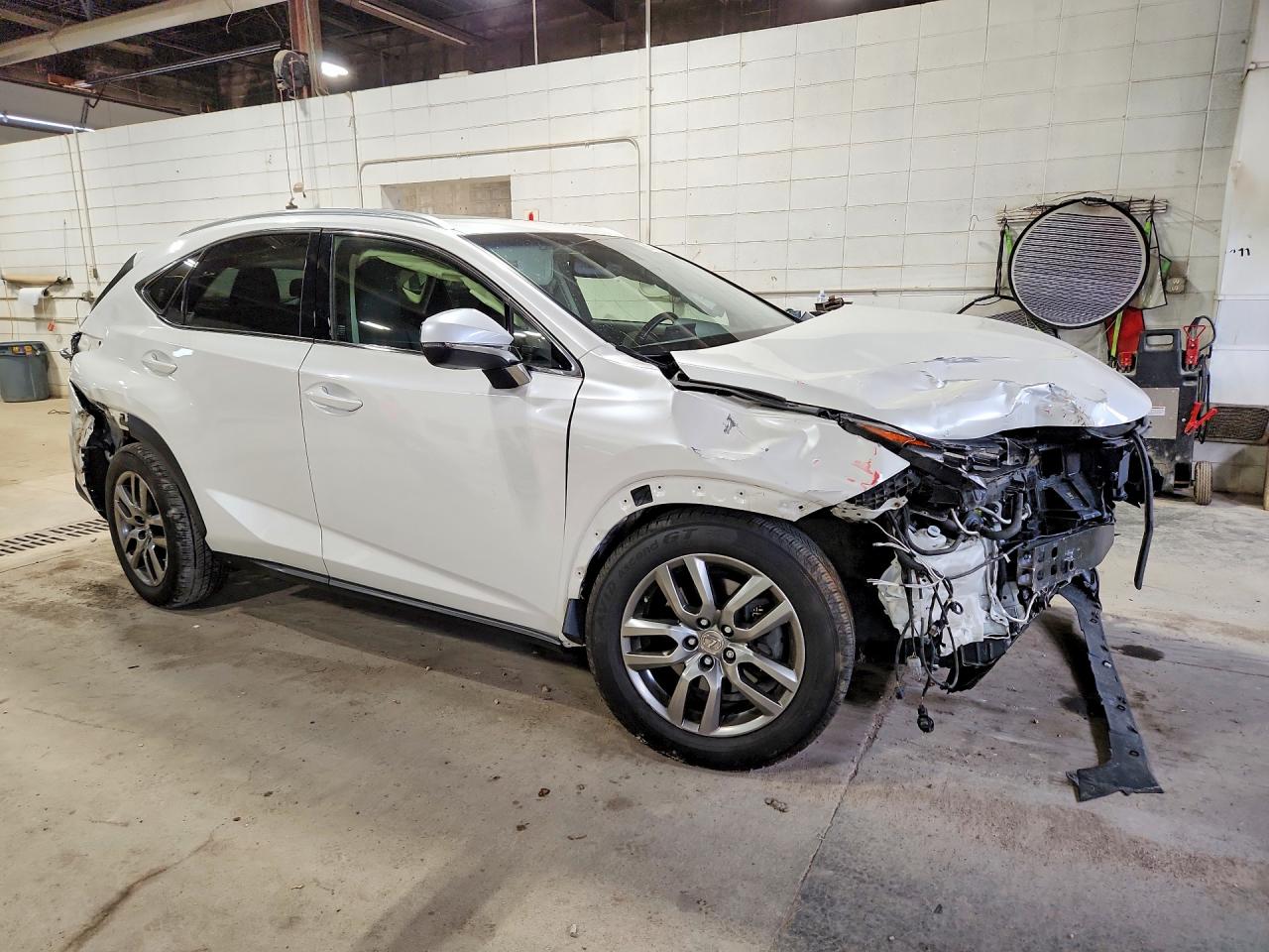 2015 Lexus Nx 200t White vin: JTJBARBZ4F2041828