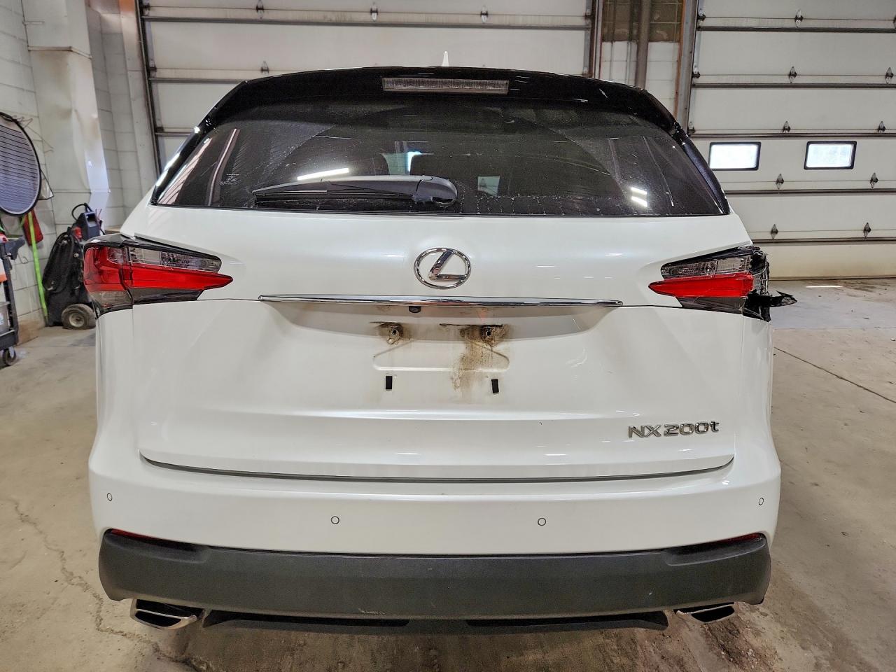 2015 Lexus Nx 200t White vin: JTJBARBZ4F2041828