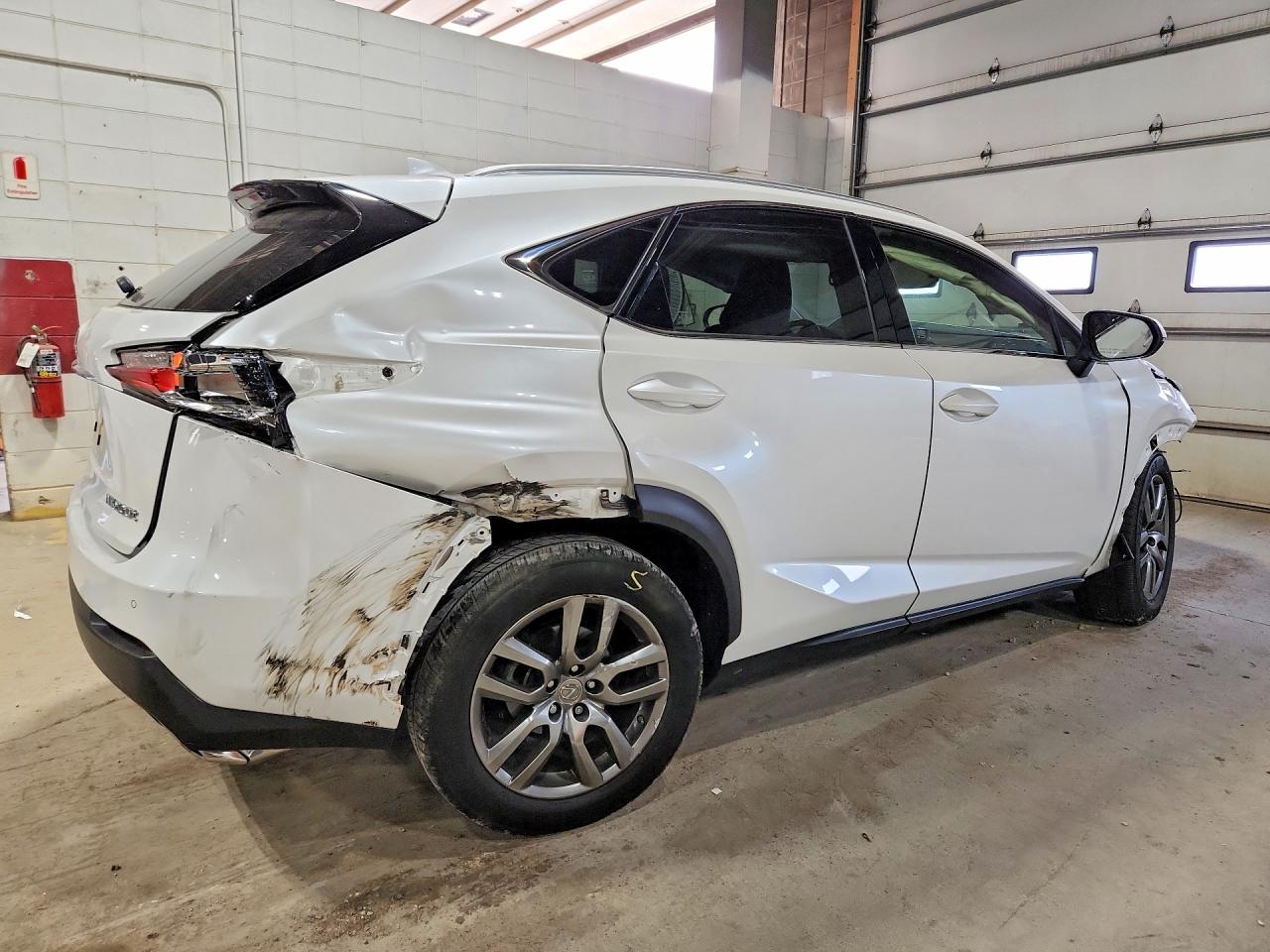 2015 Lexus Nx 200t White vin: JTJBARBZ4F2041828