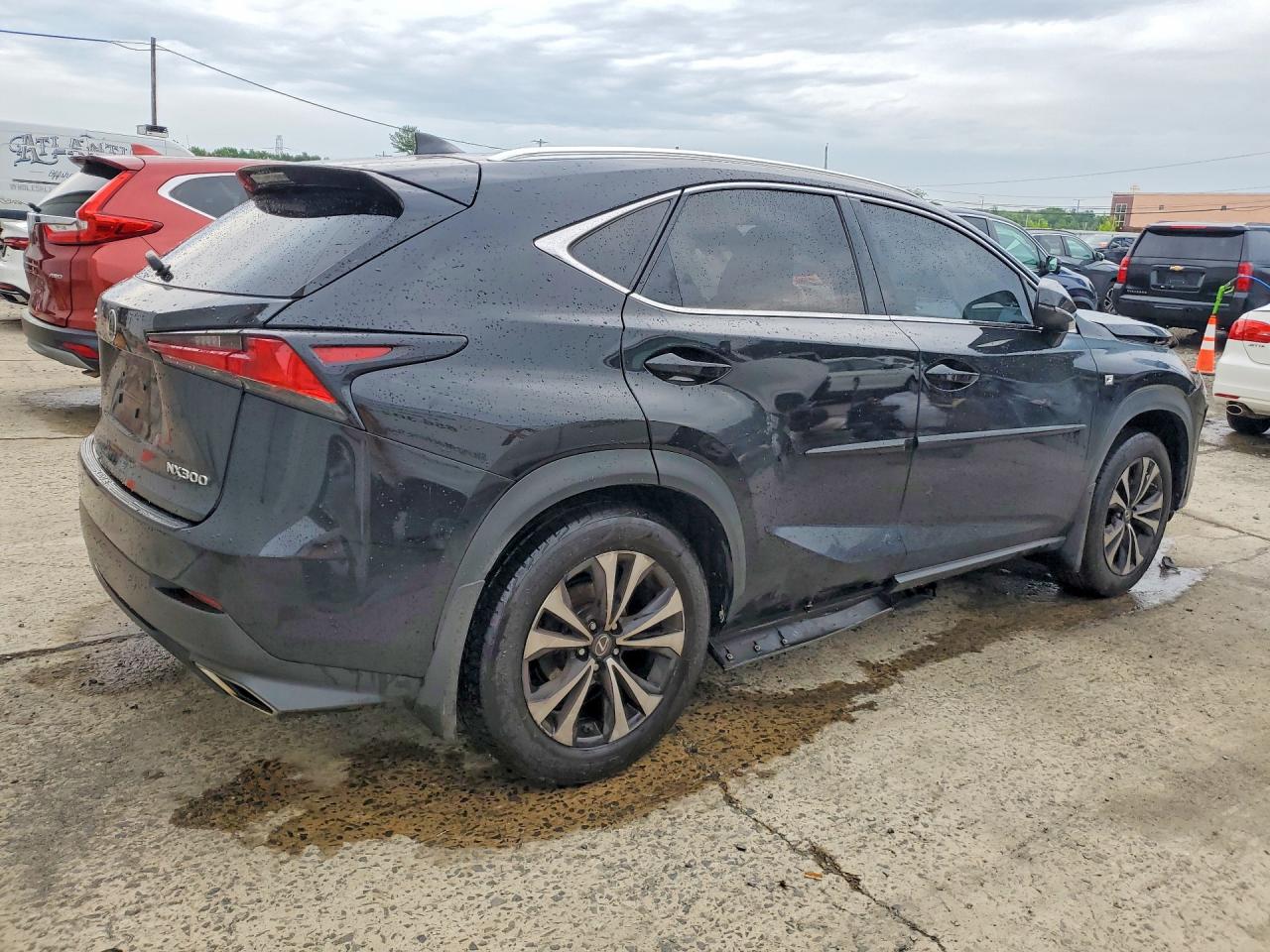 2019 Lexus Nx 300 F Sport Black vin: JTJBARBZ4K2188211