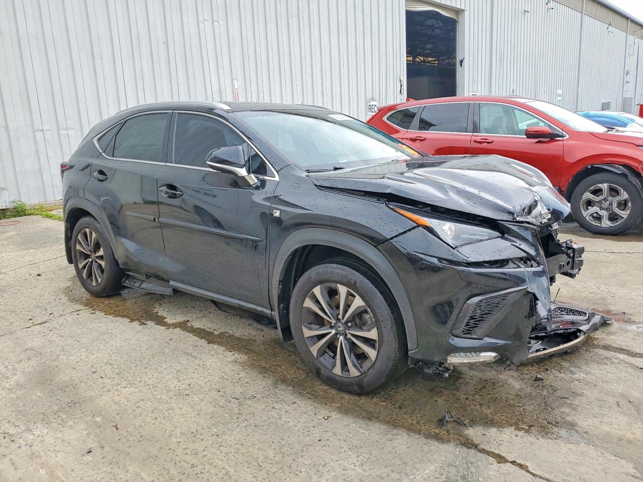 2019 Lexus Nx 300 F Sport Black vin: JTJBARBZ4K2188211