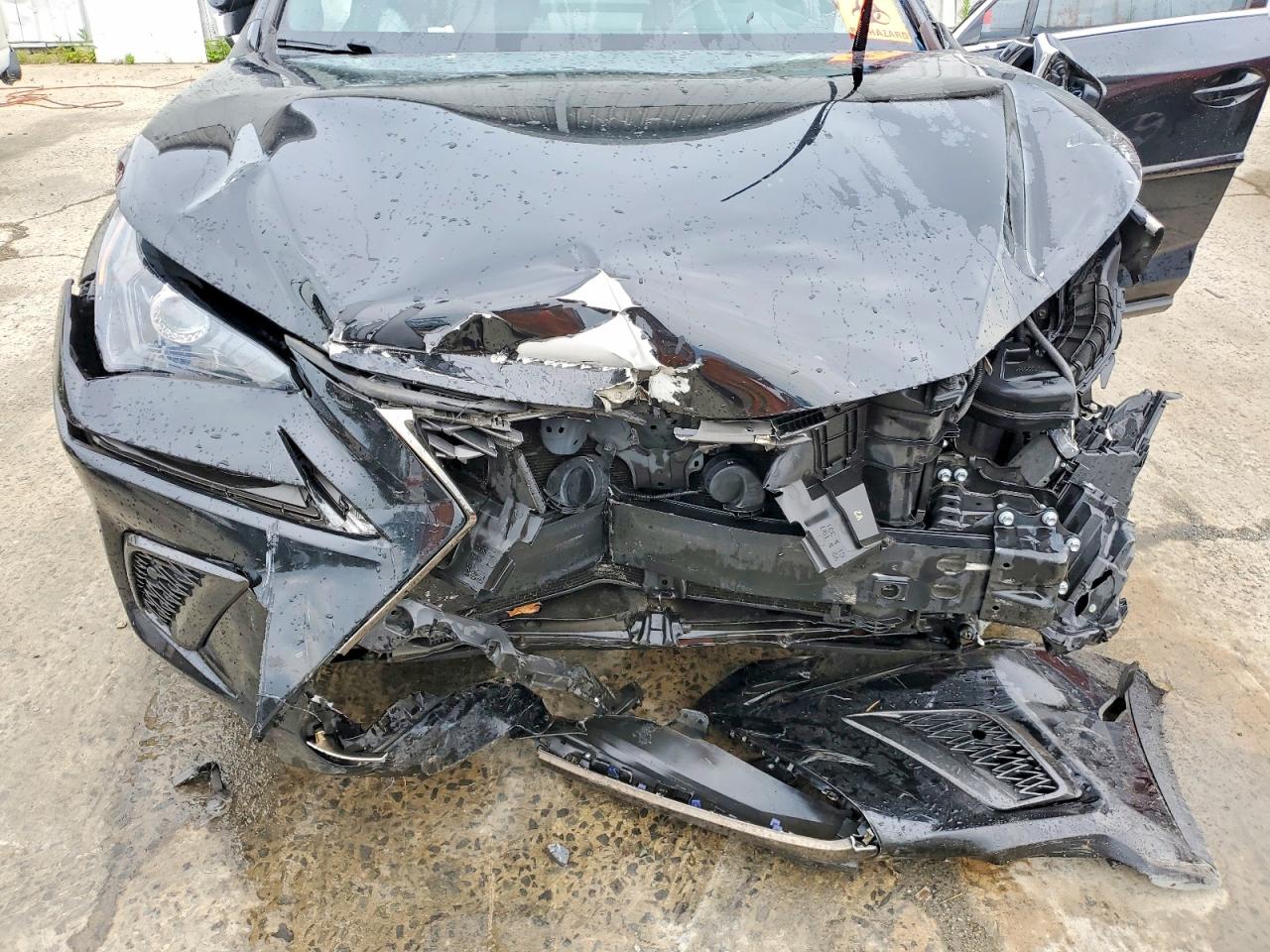 2019 Lexus Nx 300 F Sport Black vin: JTJBARBZ4K2188211