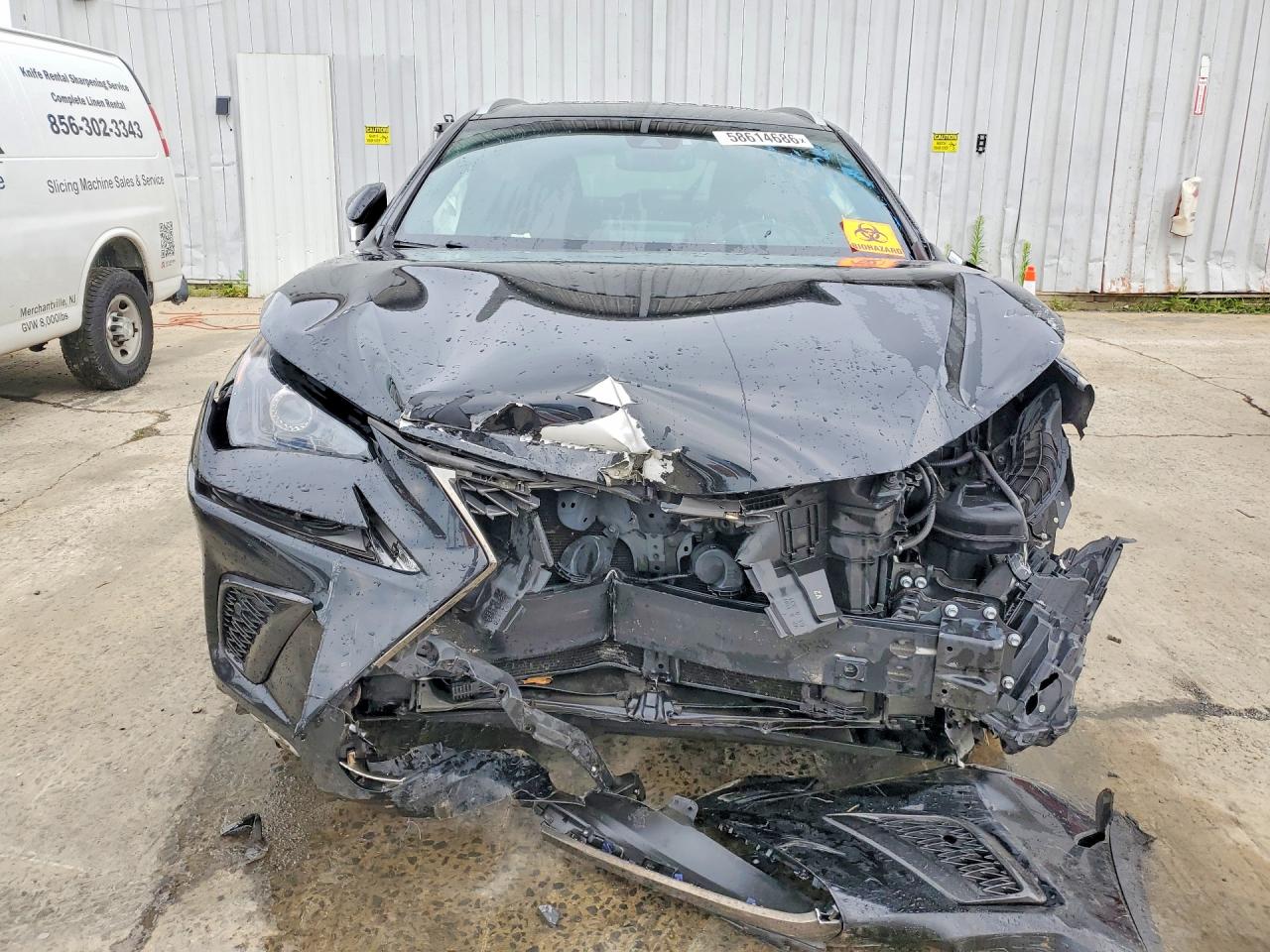 2019 Lexus Nx 300 F Sport Black vin: JTJBARBZ4K2188211